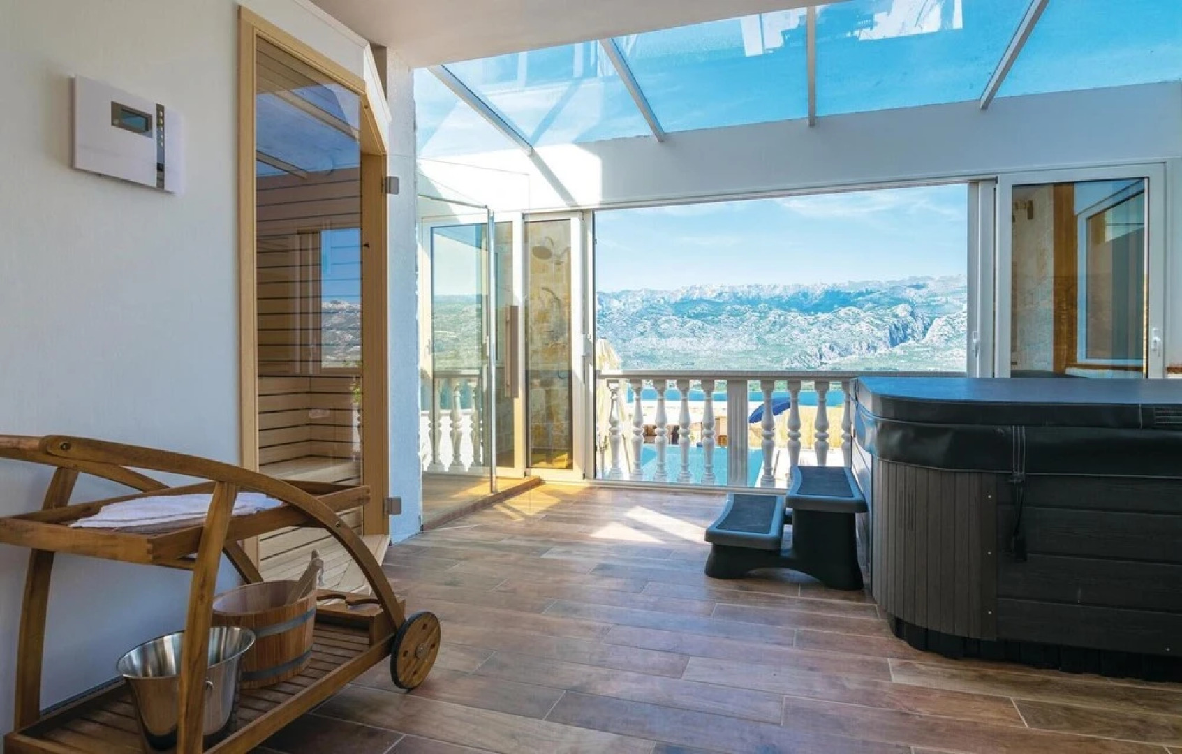 Nice Home in Vinjerac With Sauna, Wifi and Outdoor Swimming Pool