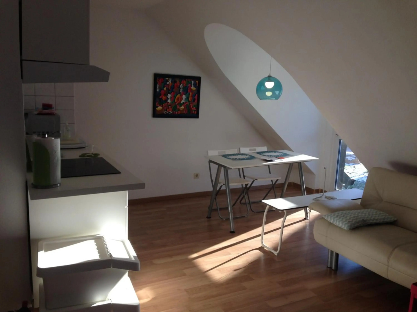 Studio Ochsenfurt mit sonnigem Balkon