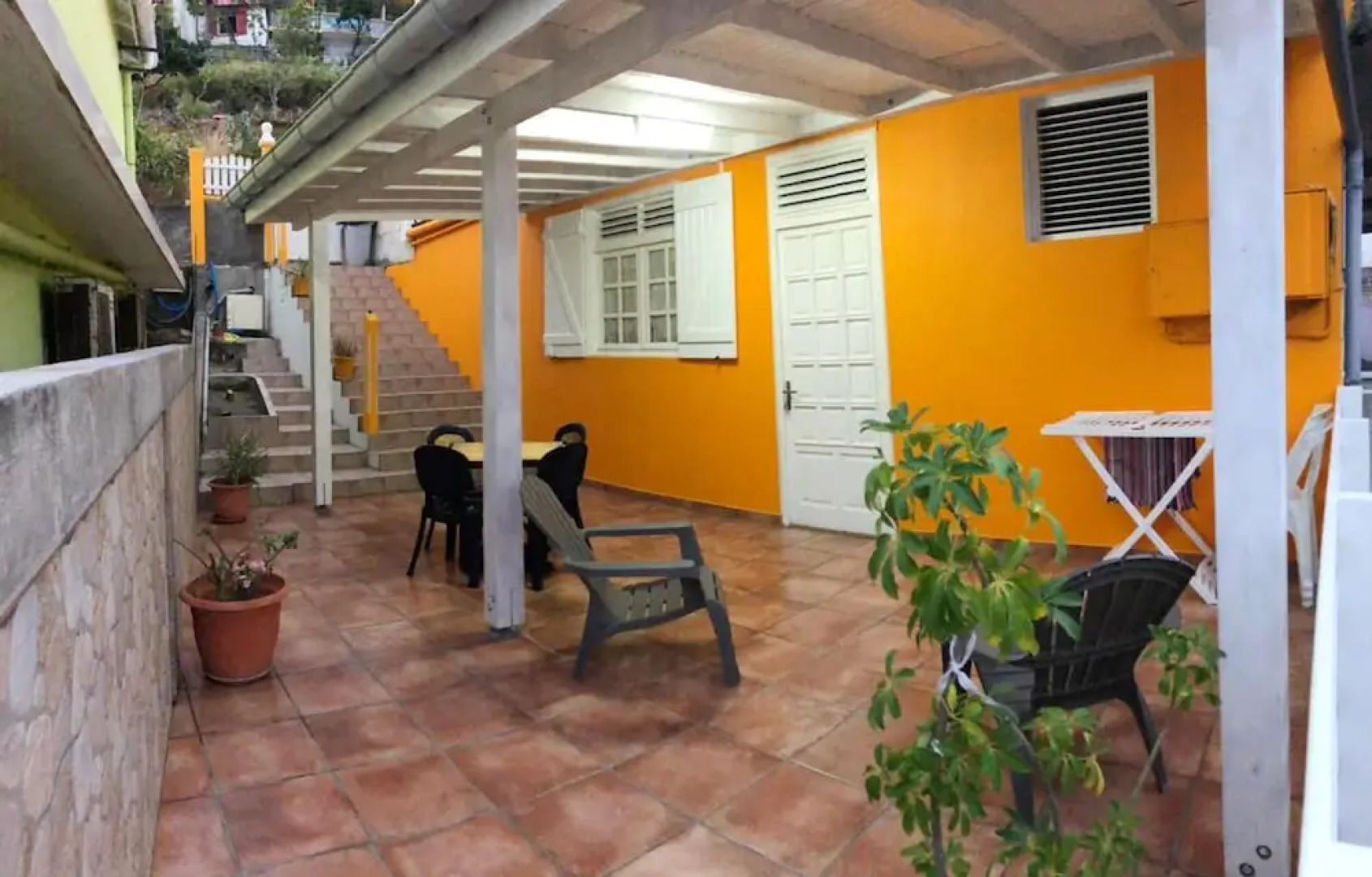 House With 2 Bedrooms in Terre de Haut, With Wonderful sea View, Enclosed Garden and Wifi Near the Beach