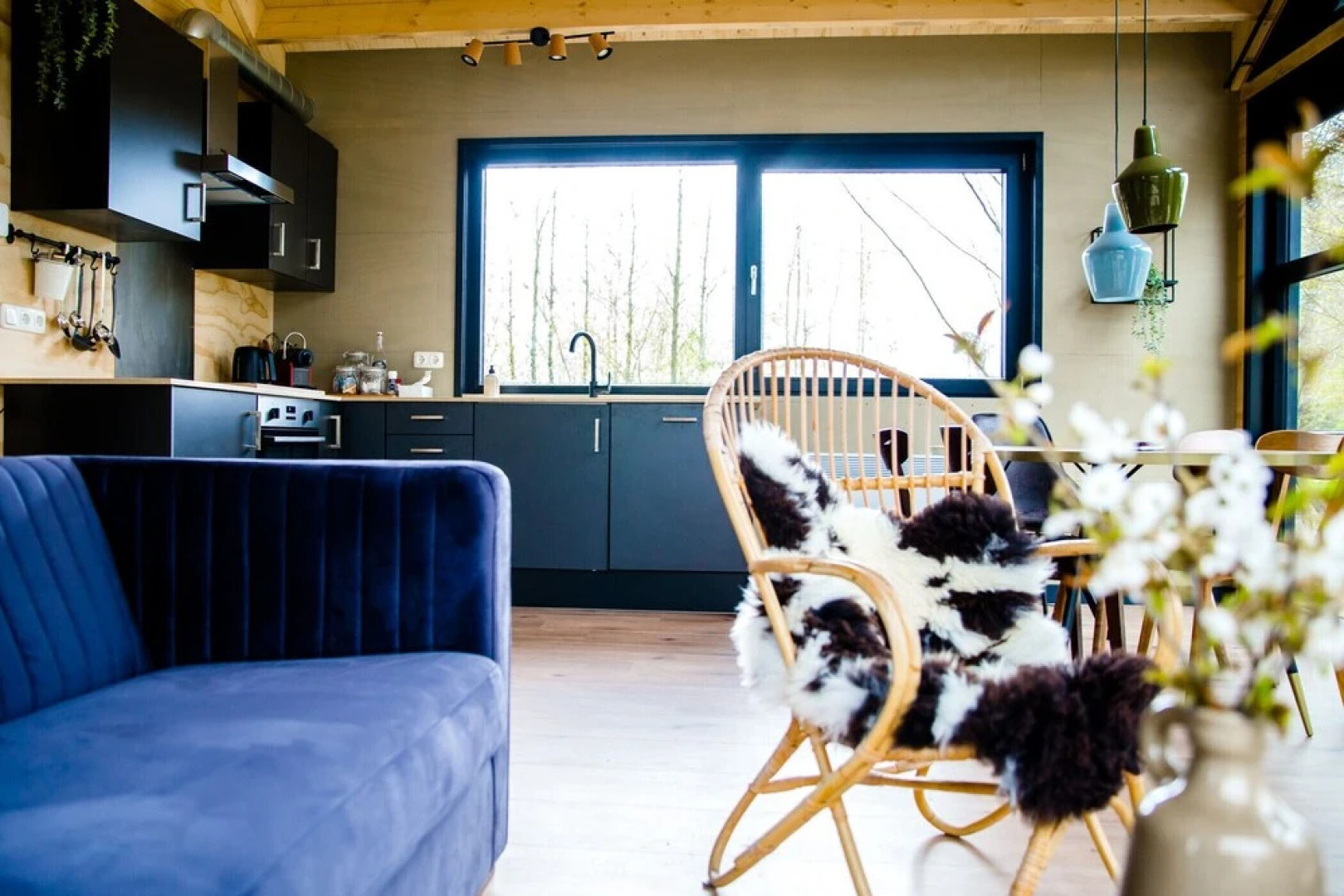 Waterlodge Skries in Nes