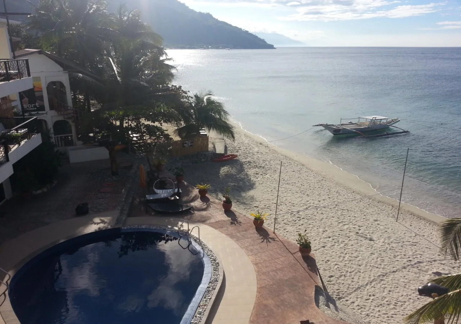 Sunset at Aninuan Beach Resort