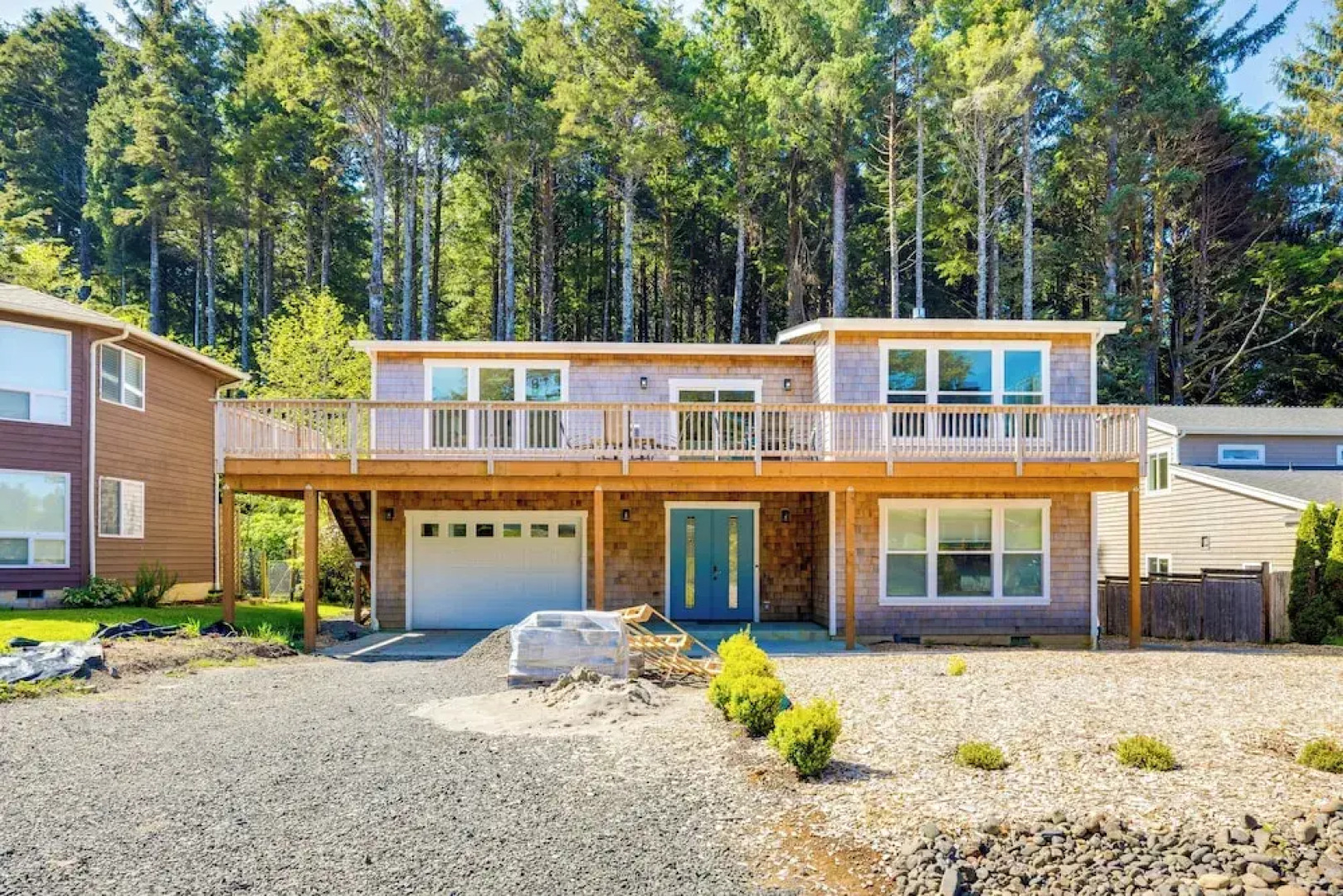 Modern Arch Cape Home: Ocean View, Steps to Beach!