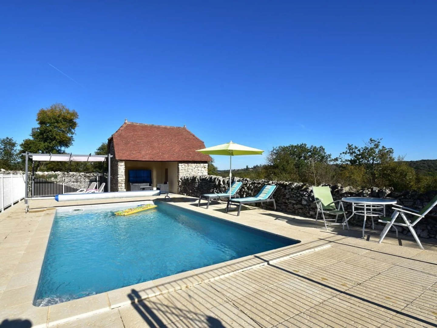 Authentic Holiday Home With Private Swimming Pool and Stunning View in France