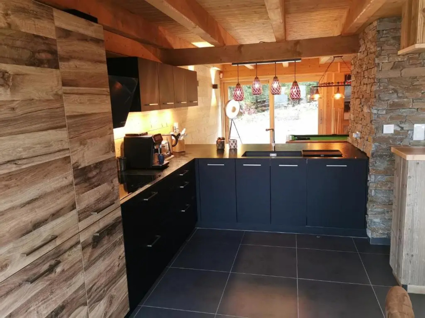 Nouveau Chalet M.META 12 pers sauna,jacuzzi,billard