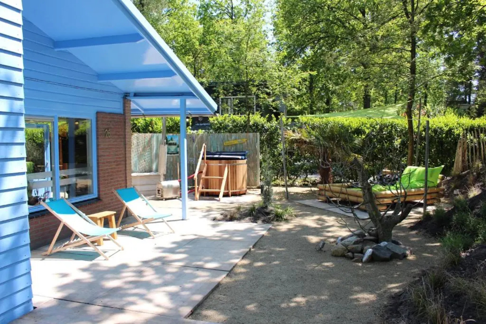 ZEN-bungalow NO 2 met sauna en hottub