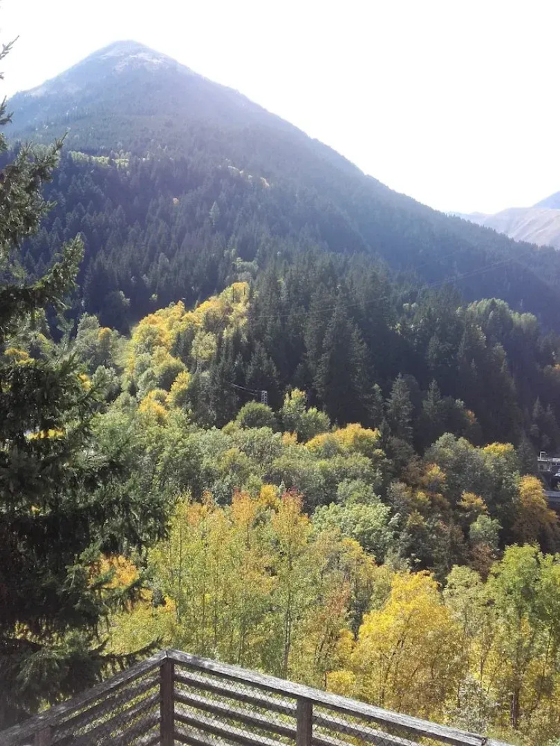 Studio in Saint-jean-d'arves, With Wonderful Mountain View, Furnished Garden and Wifi - 6 km From the Slopes