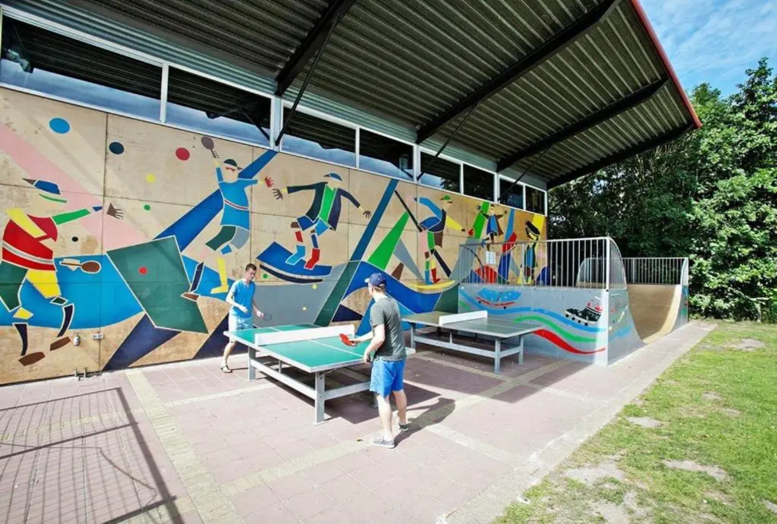 Chalet 156 voor 6 personen De Kuilart 5-sterren camping in Friesland