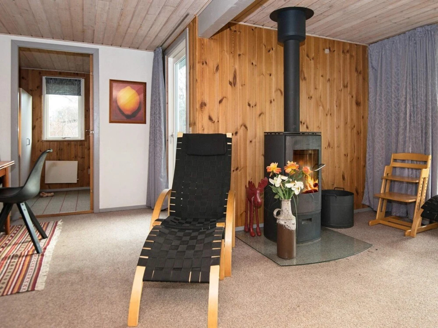 Elegant Holiday Home in Fårvang With Sauna