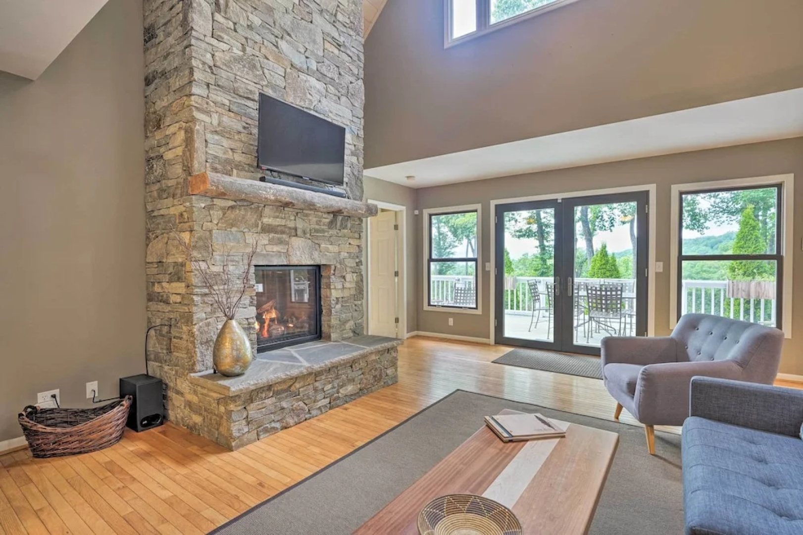 Grand Pisgah Forest Home on Secluded 5 Acres!