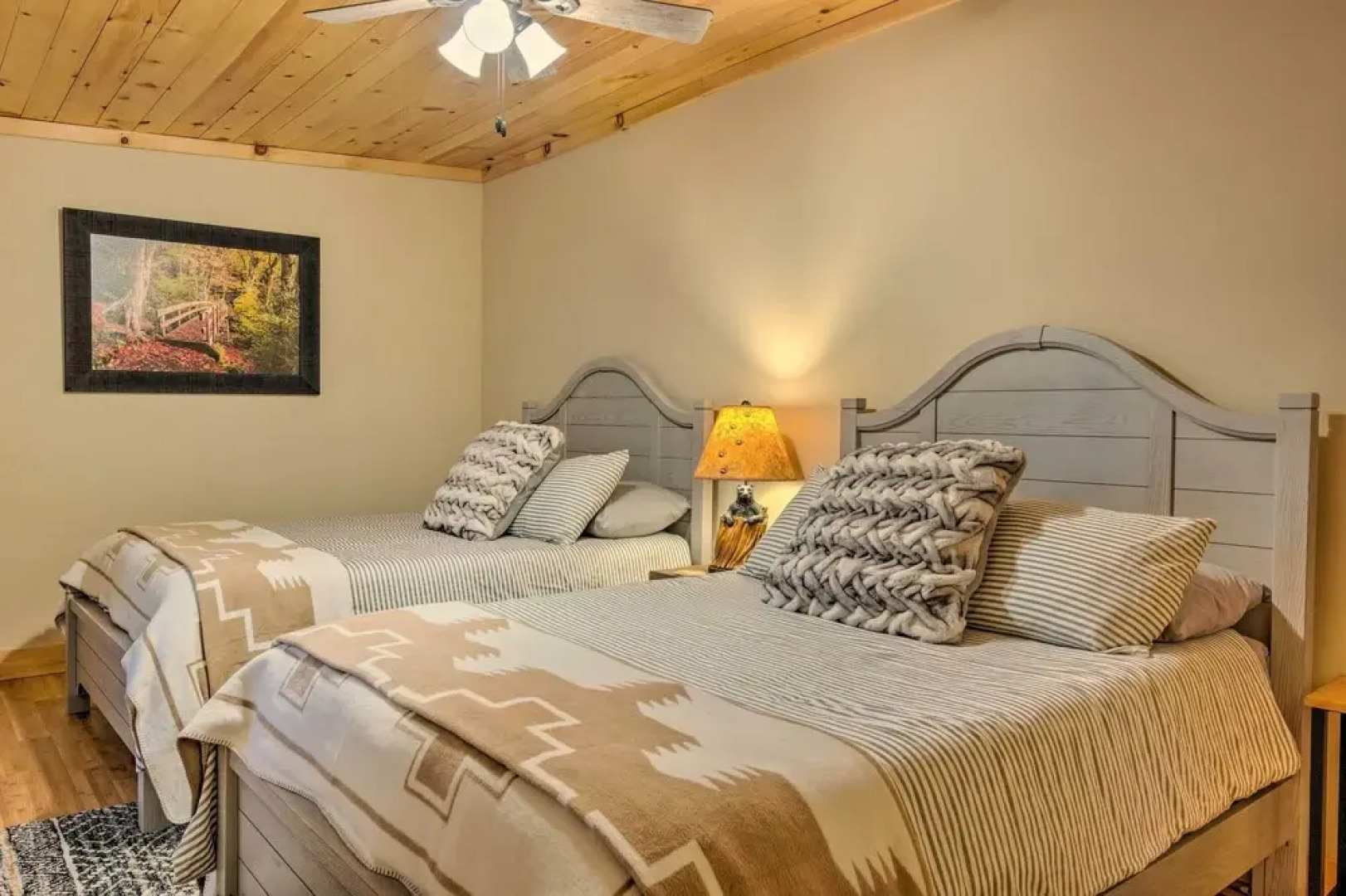 Deck & Views: Hendersonville Cabin, Roads Are Open