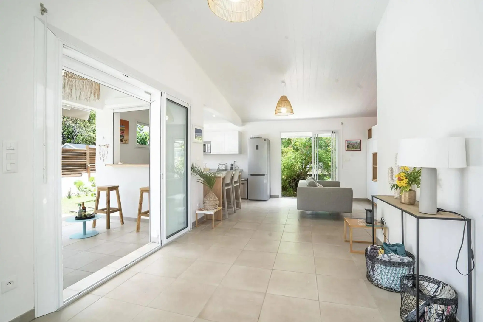 Villa Bel'Amandier : 3ch, bac à punch à 2min à pied de la plage