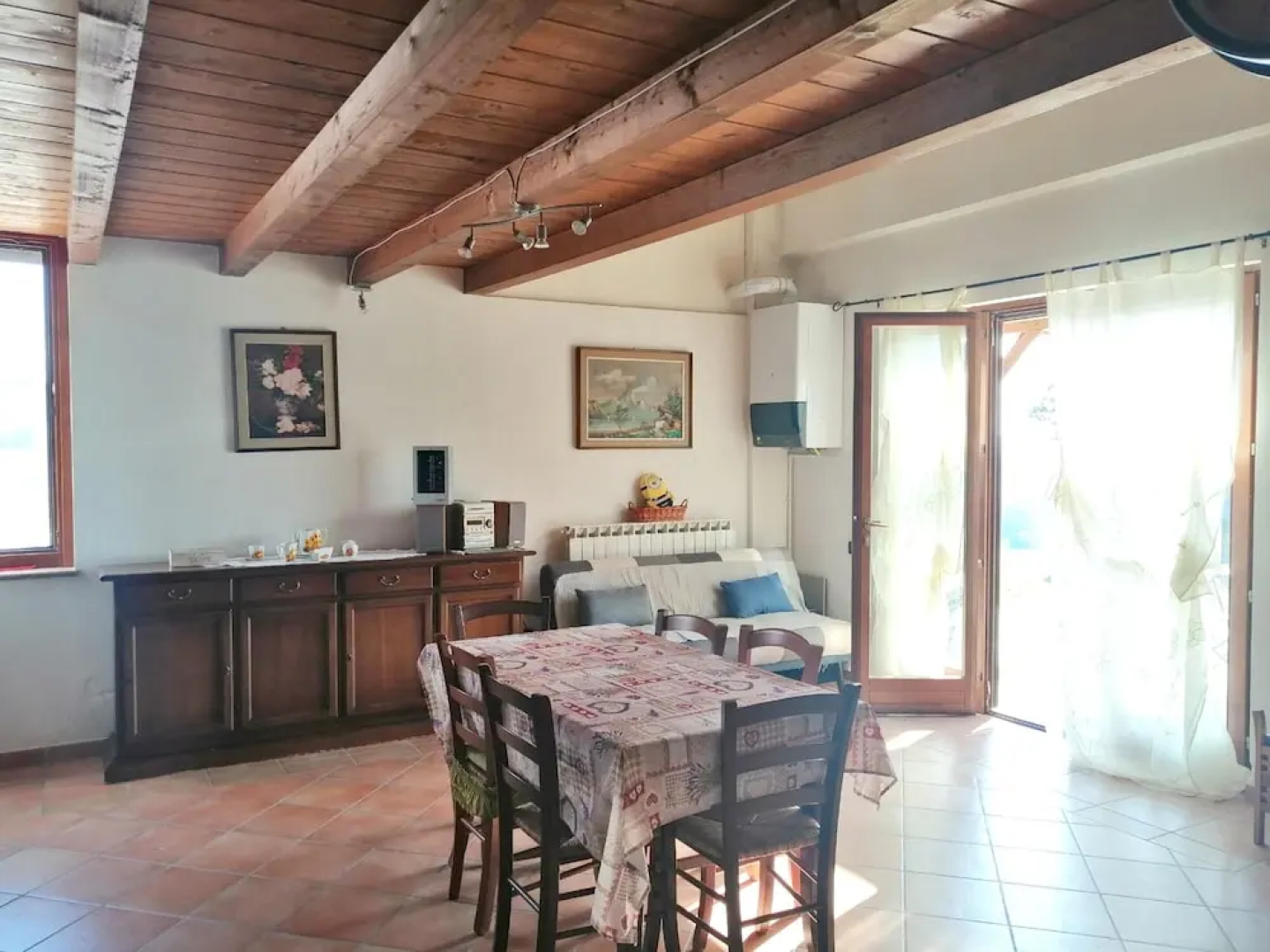 House With 2 Bedrooms in Tolentino, With Wonderful Mountain View, Furnished Garden and Wifi Near the Beach