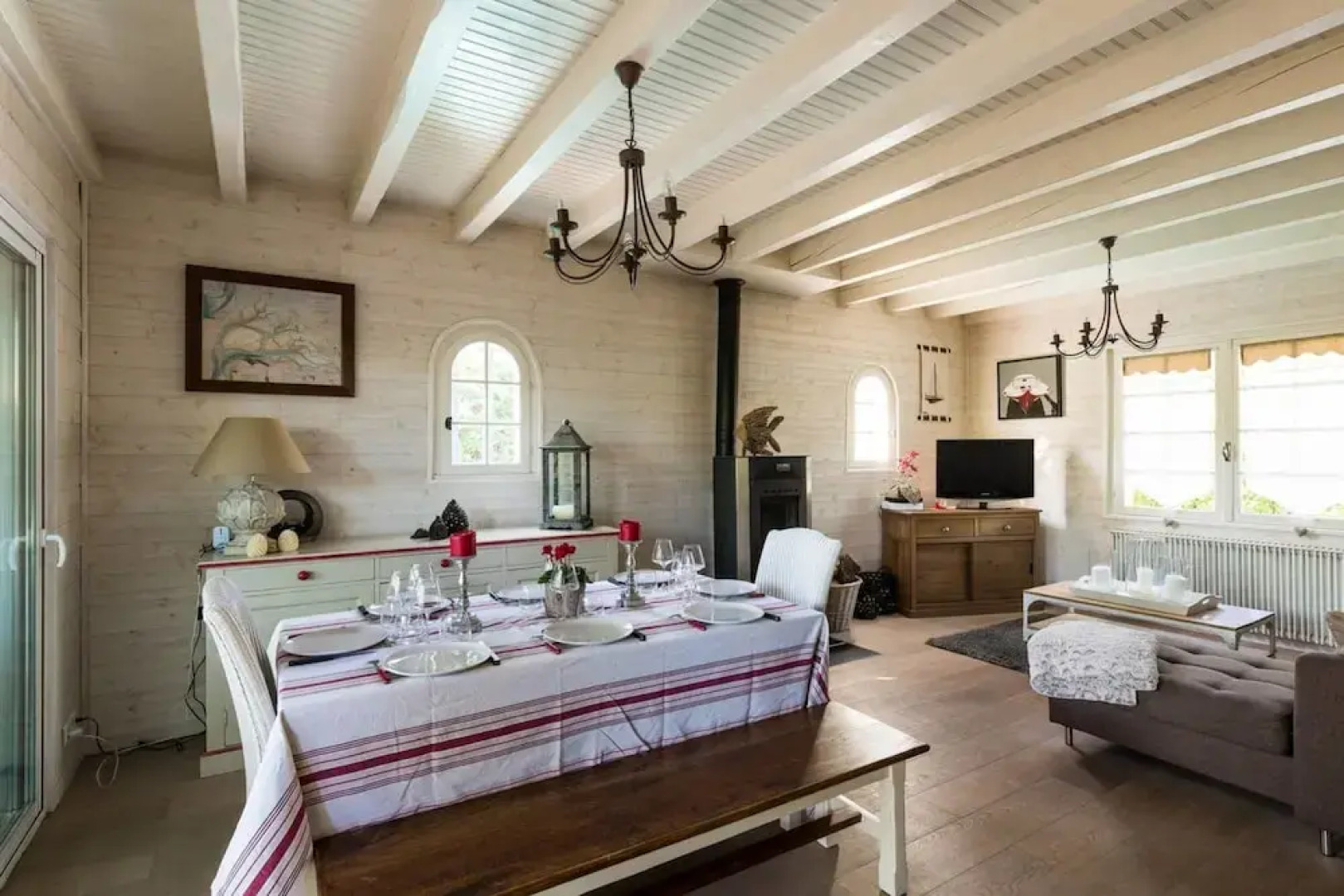 Maison de famille avec piscine chauffée à Lège Cap Ferret