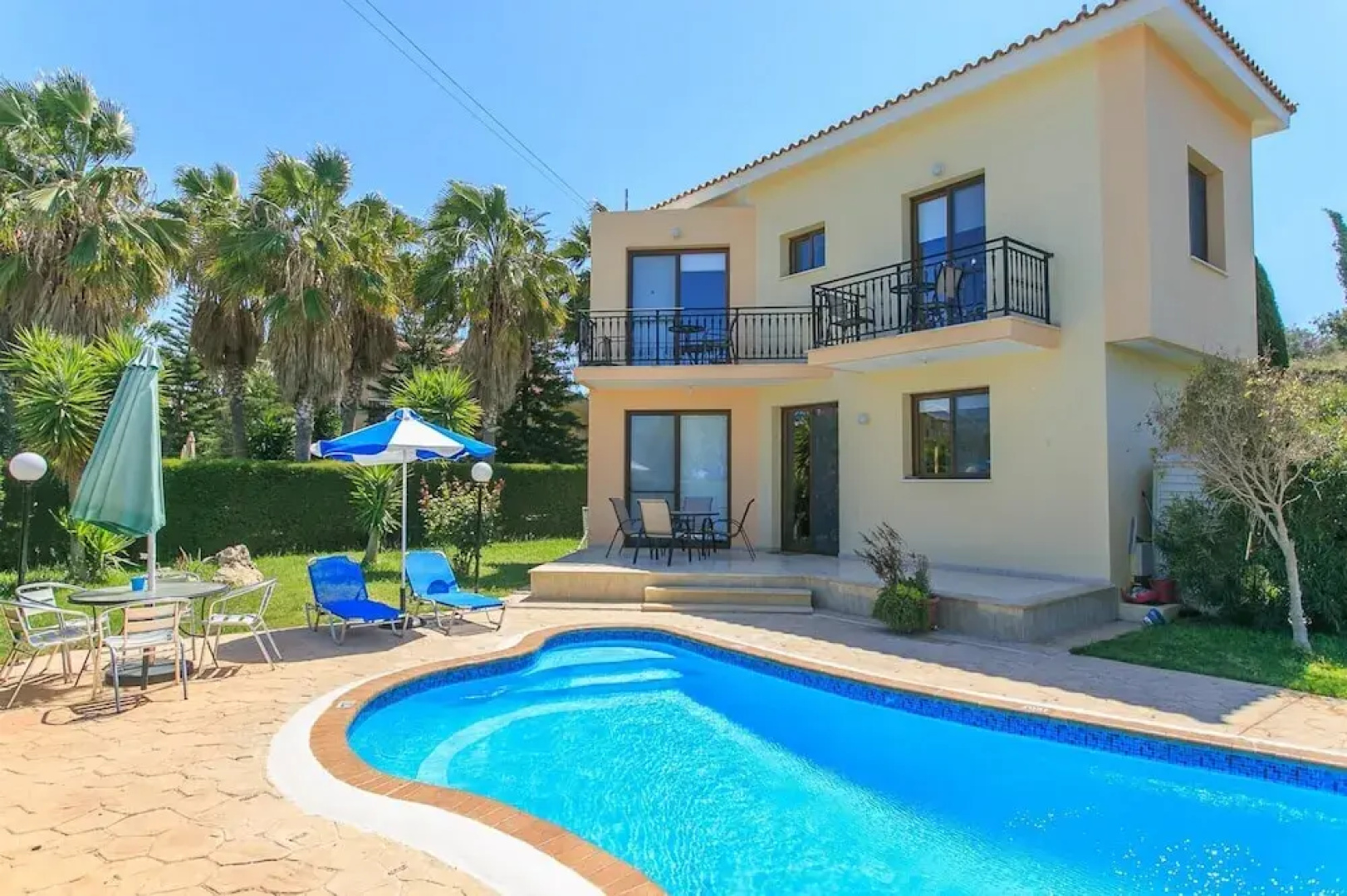 Villa Fostira Large Private Pool Walk to Beach A C Wifi Eco-friendly - 2402