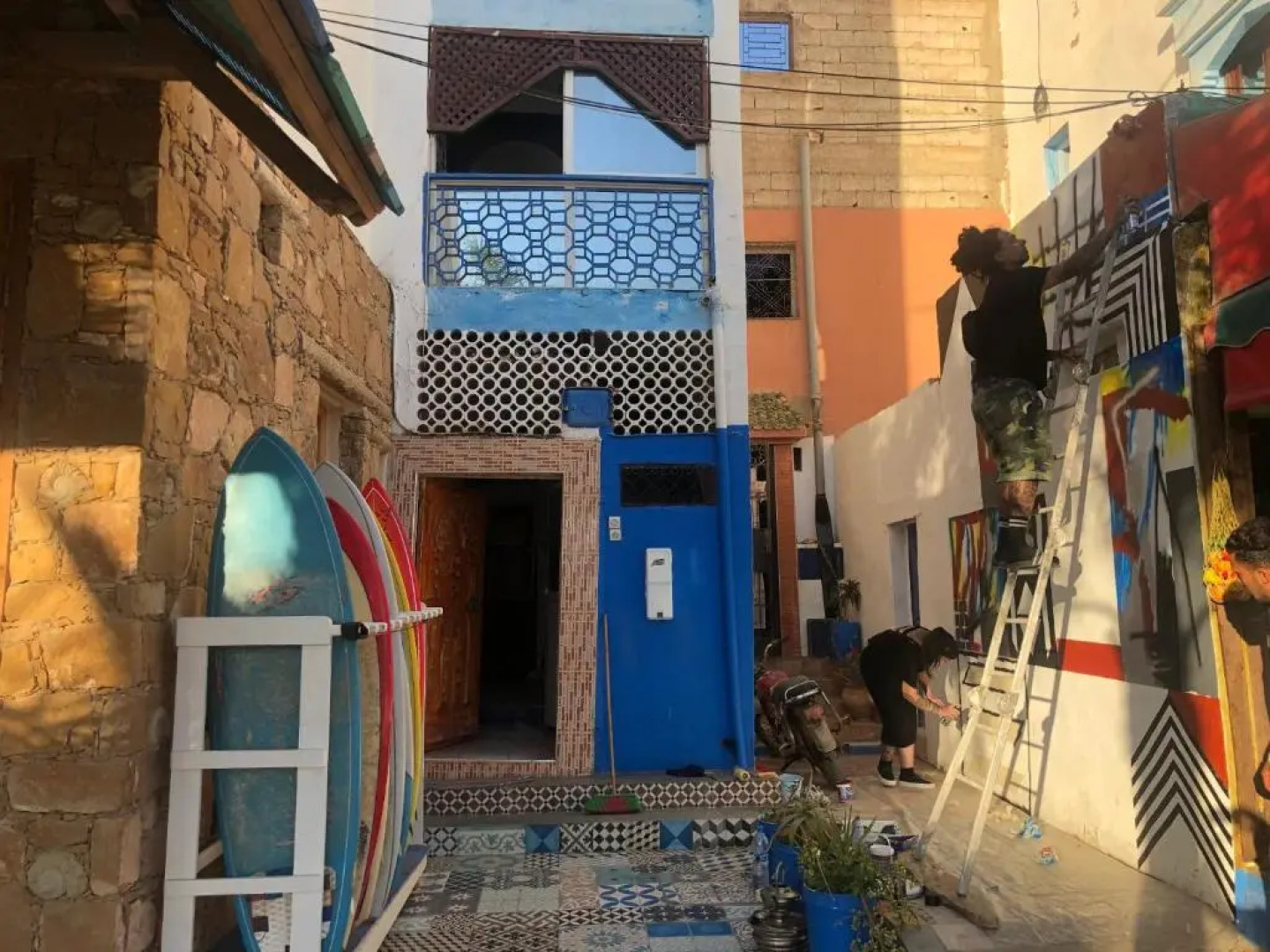 Surf and Skate hostel taghazout