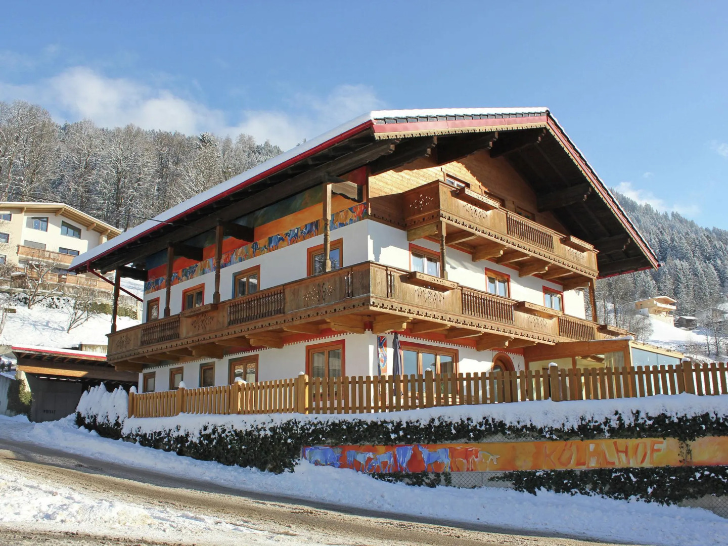 Sunlit Farmhouse near Hochzillertal Ski Area in Tyrol