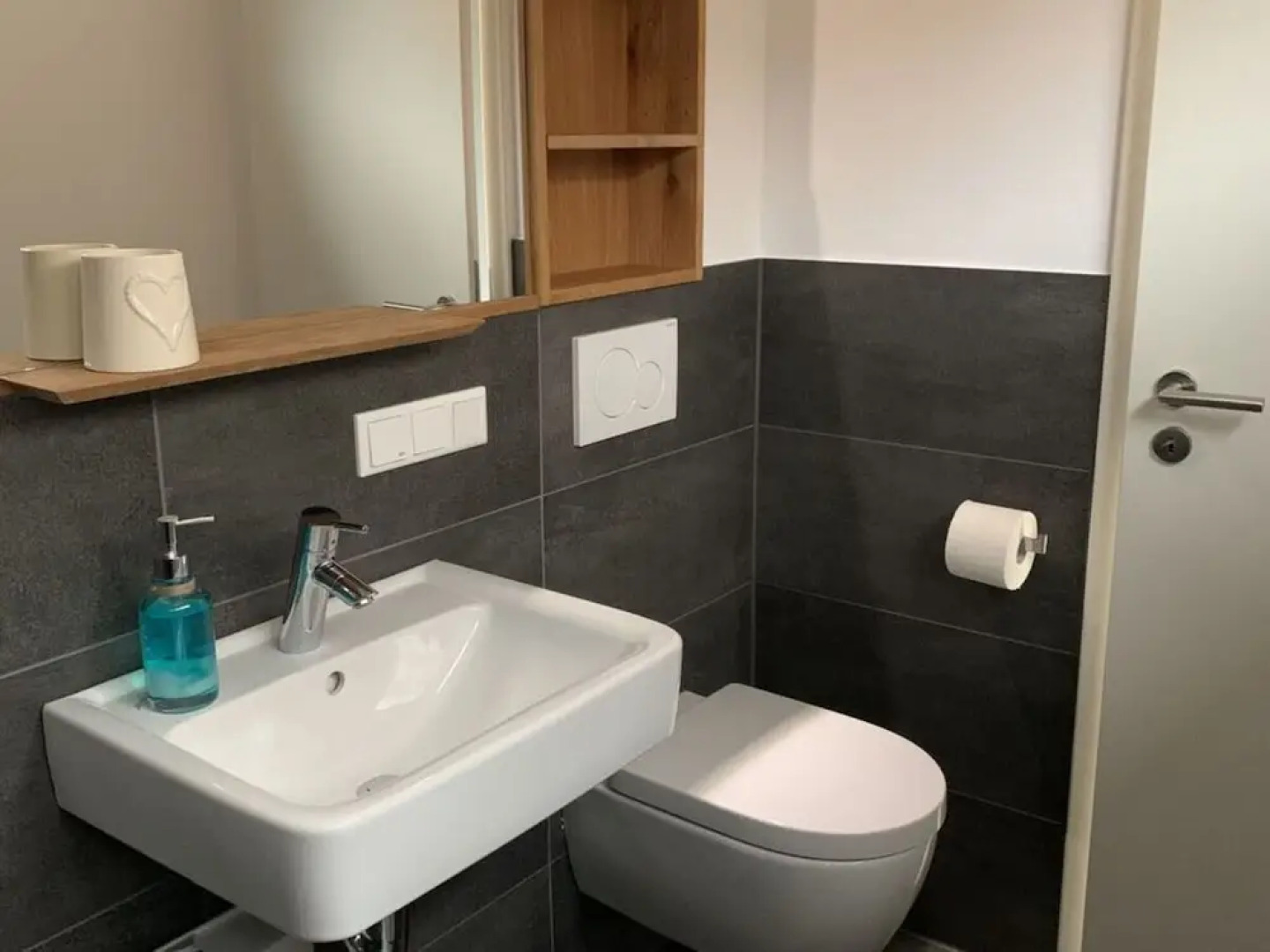 1 mit Sauna Ferienhaus Poppenhausen