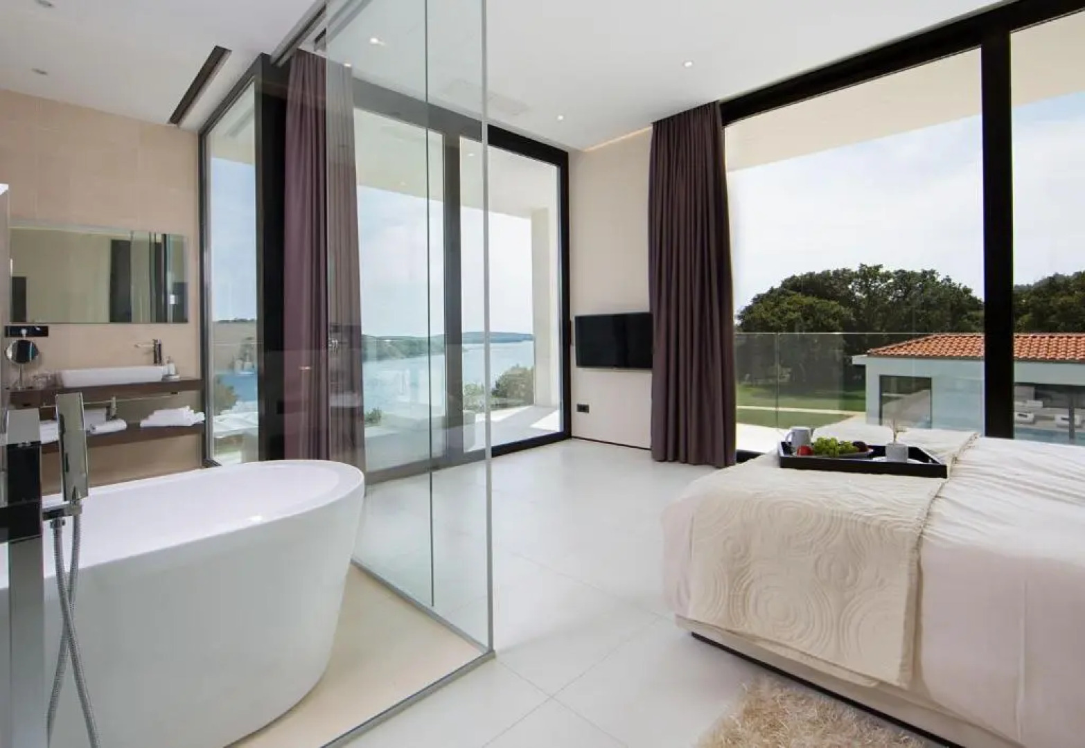 Villa Vrsar Magnifique A Beautiful Contemporary 5 Bedroom Villa Sauna and Gym