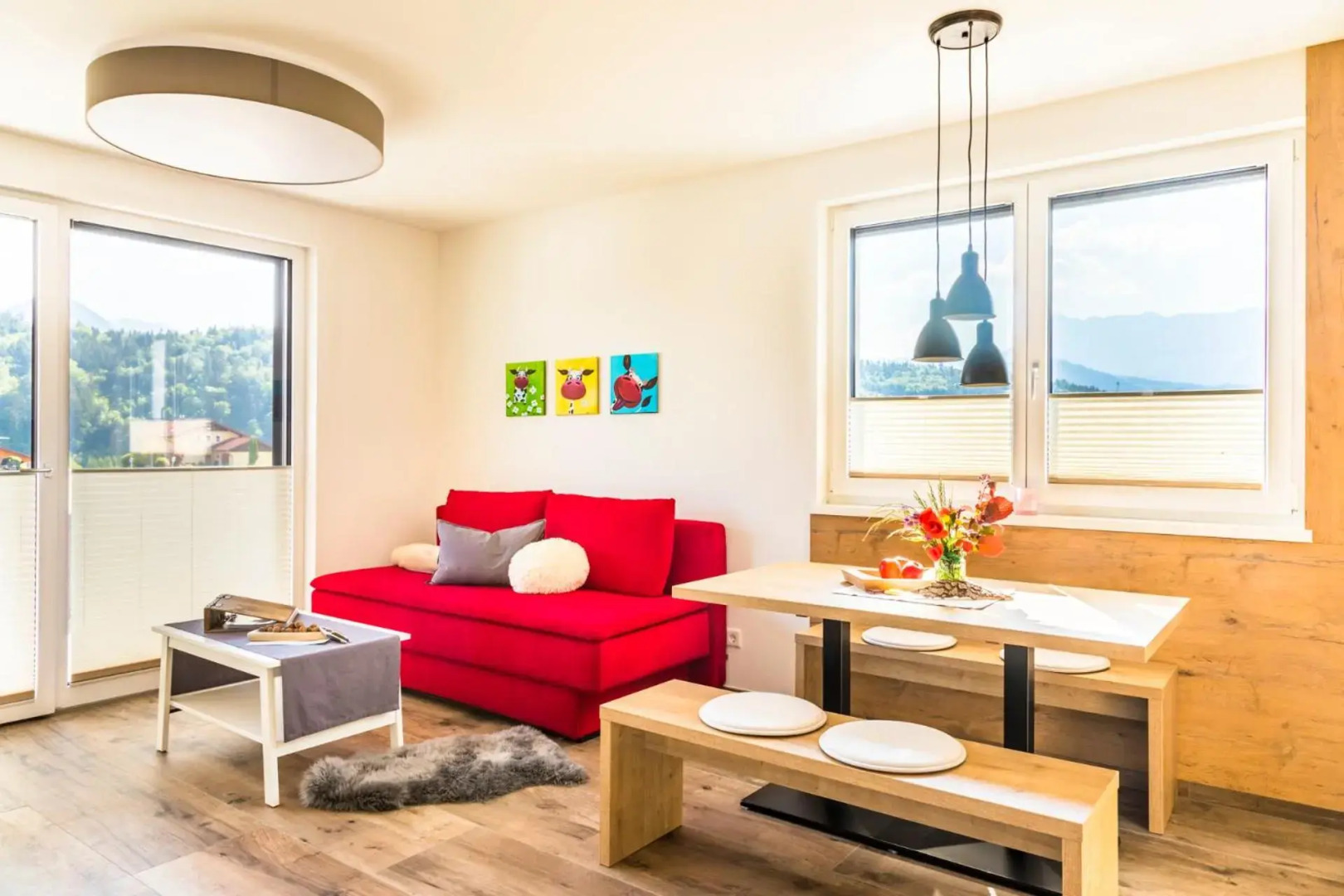 Apartment Motzenhof - Stadtnähe Salzburg - modernes Bauernhoferlebnis inklusive