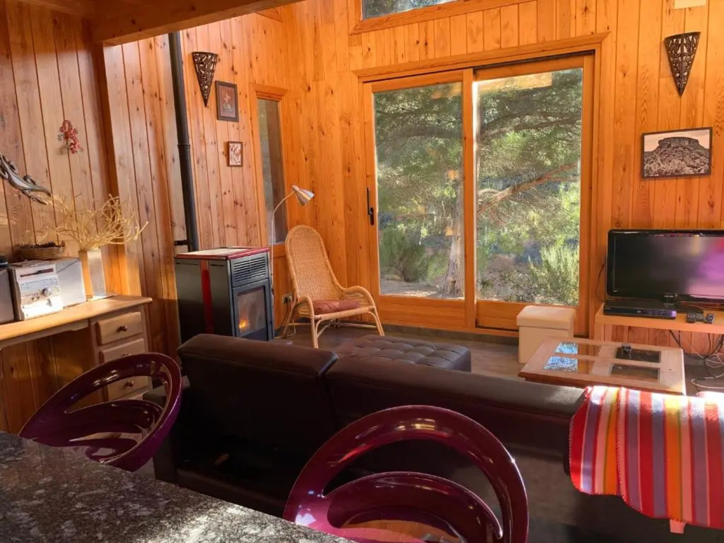 Casa de madera en Alto Tajo