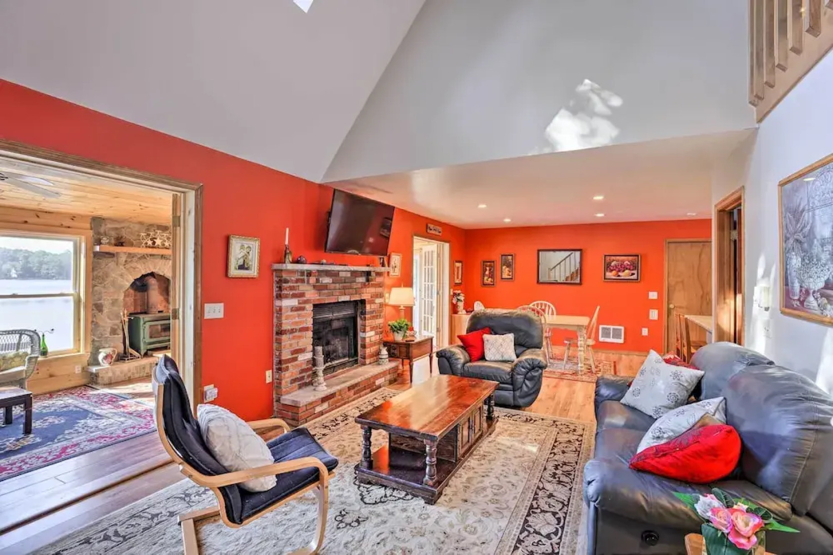 Lakefront Retreat w/ Dock & Yard in Tobyhanna!