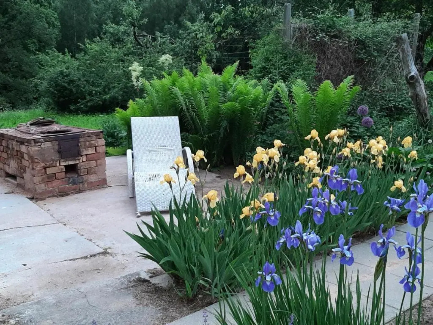 Mellene 1 bedroom house in nature & hot tube