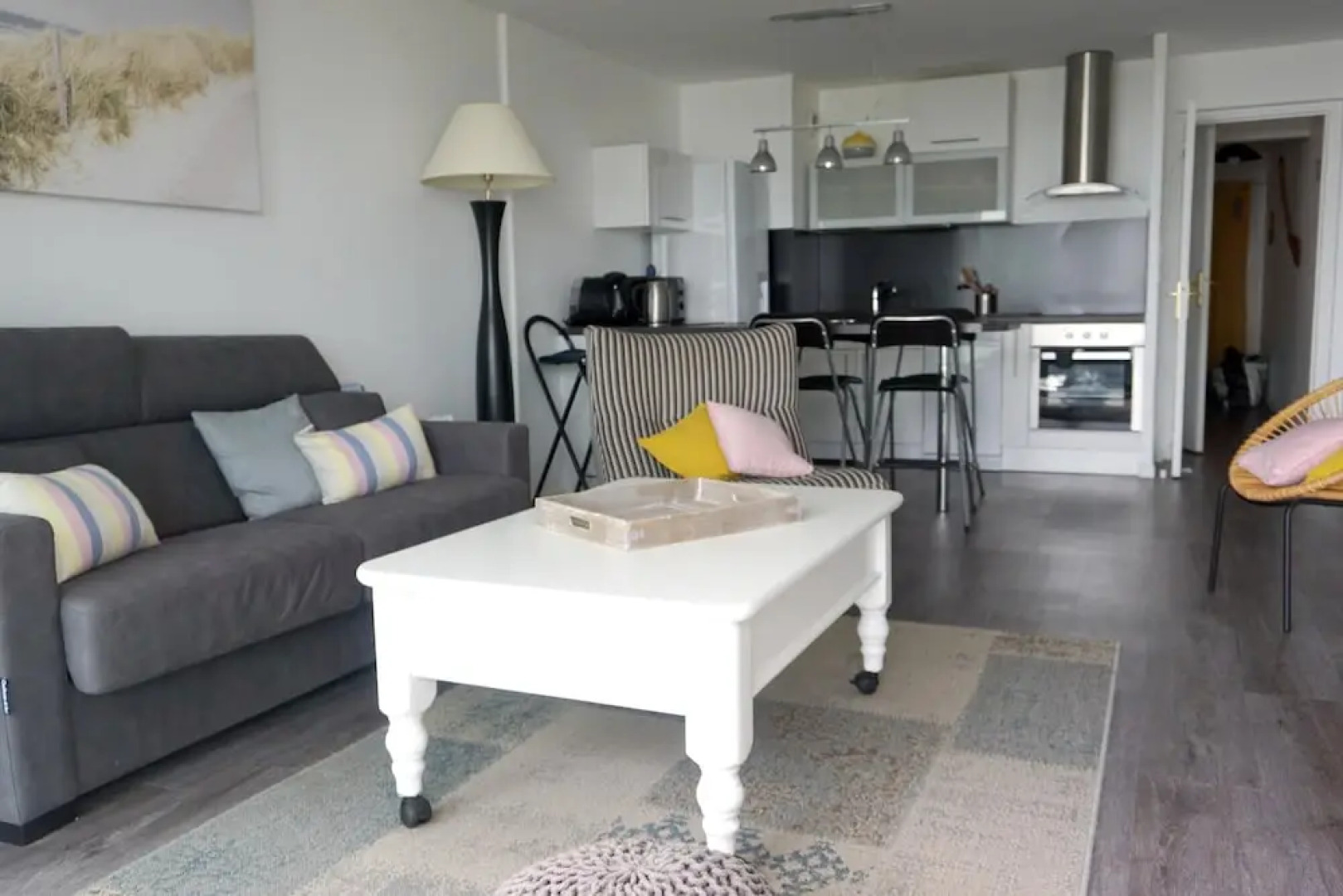 Apartment with One Bedroom in Guidel, with Wonderful Sea View, Shared Pool, Furnished Balcony - 100 M From the Beach