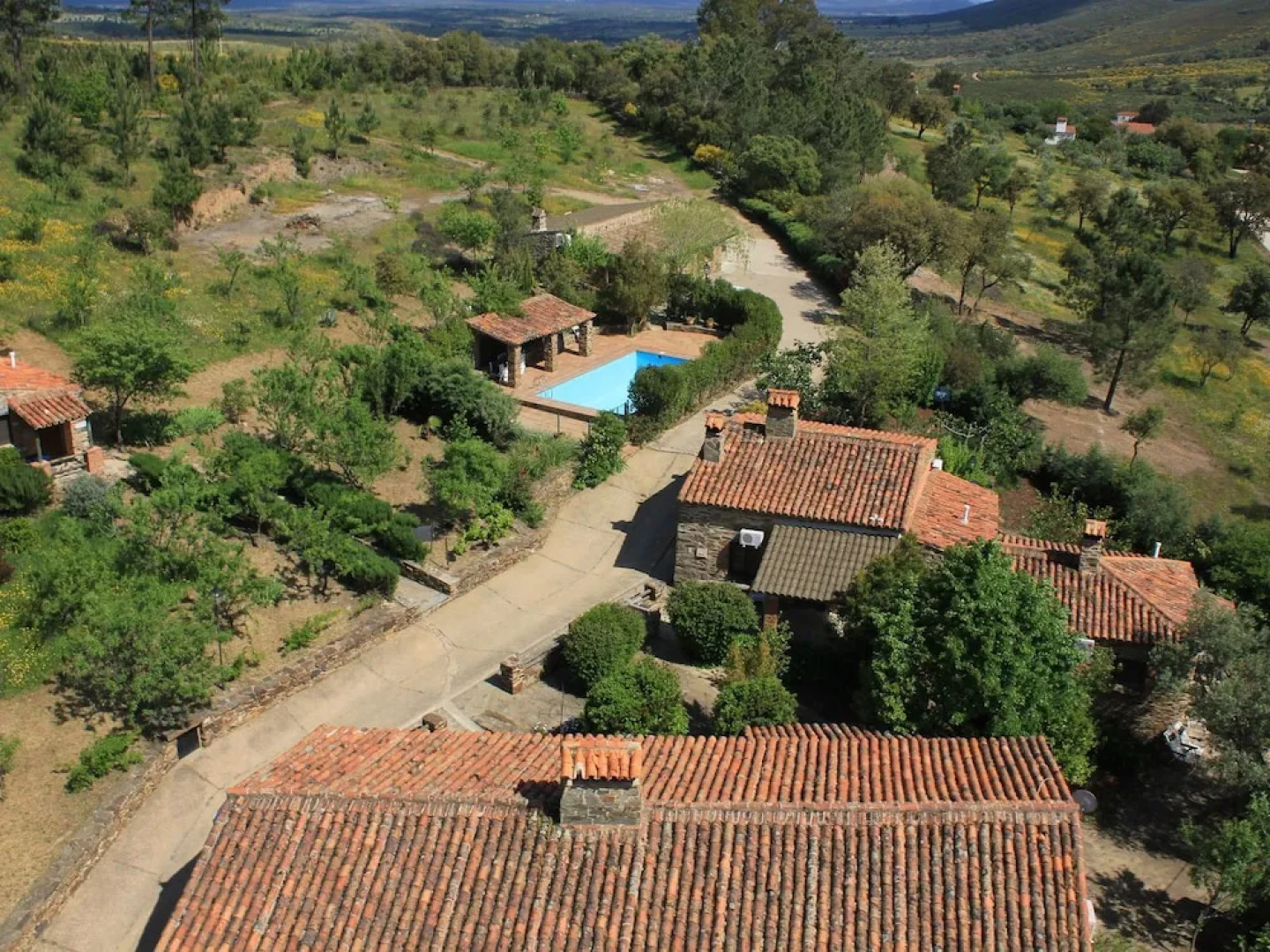 Rural Farmhouse in Valencia de Alcántara With Pool