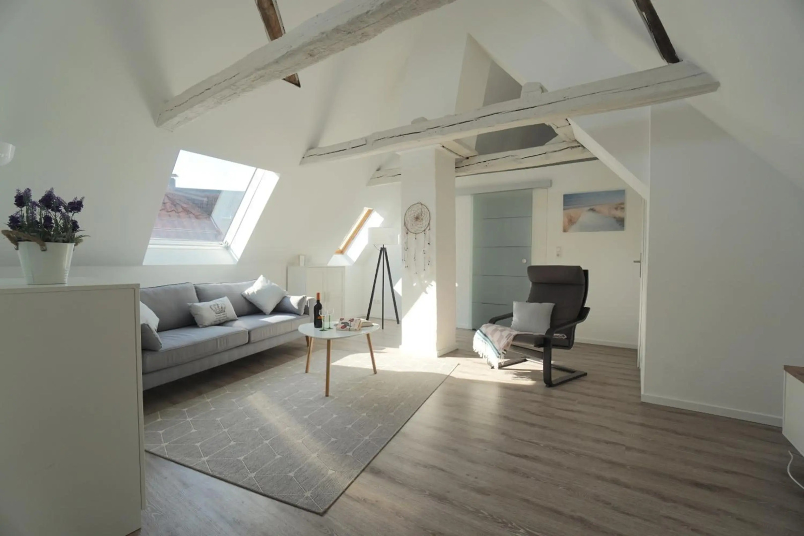 Ferienwohnung - Unterm Dach