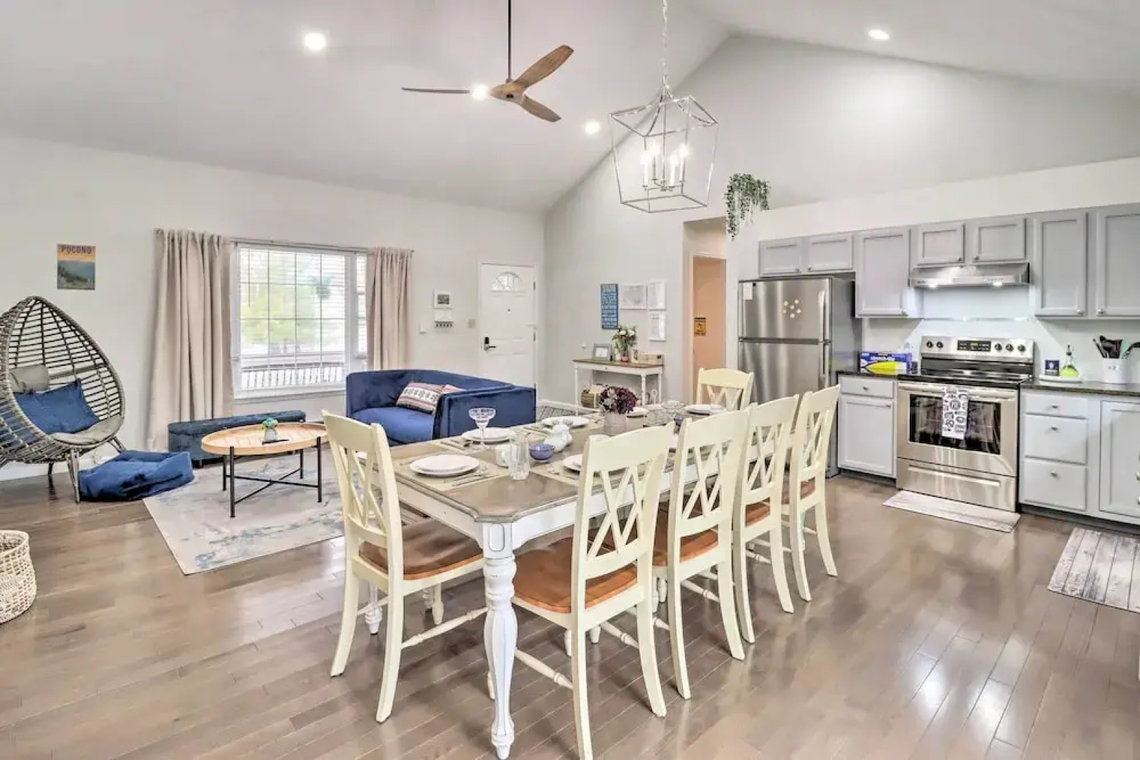 Gas Grill, Lake Access: Scenic Poconos Retreat!