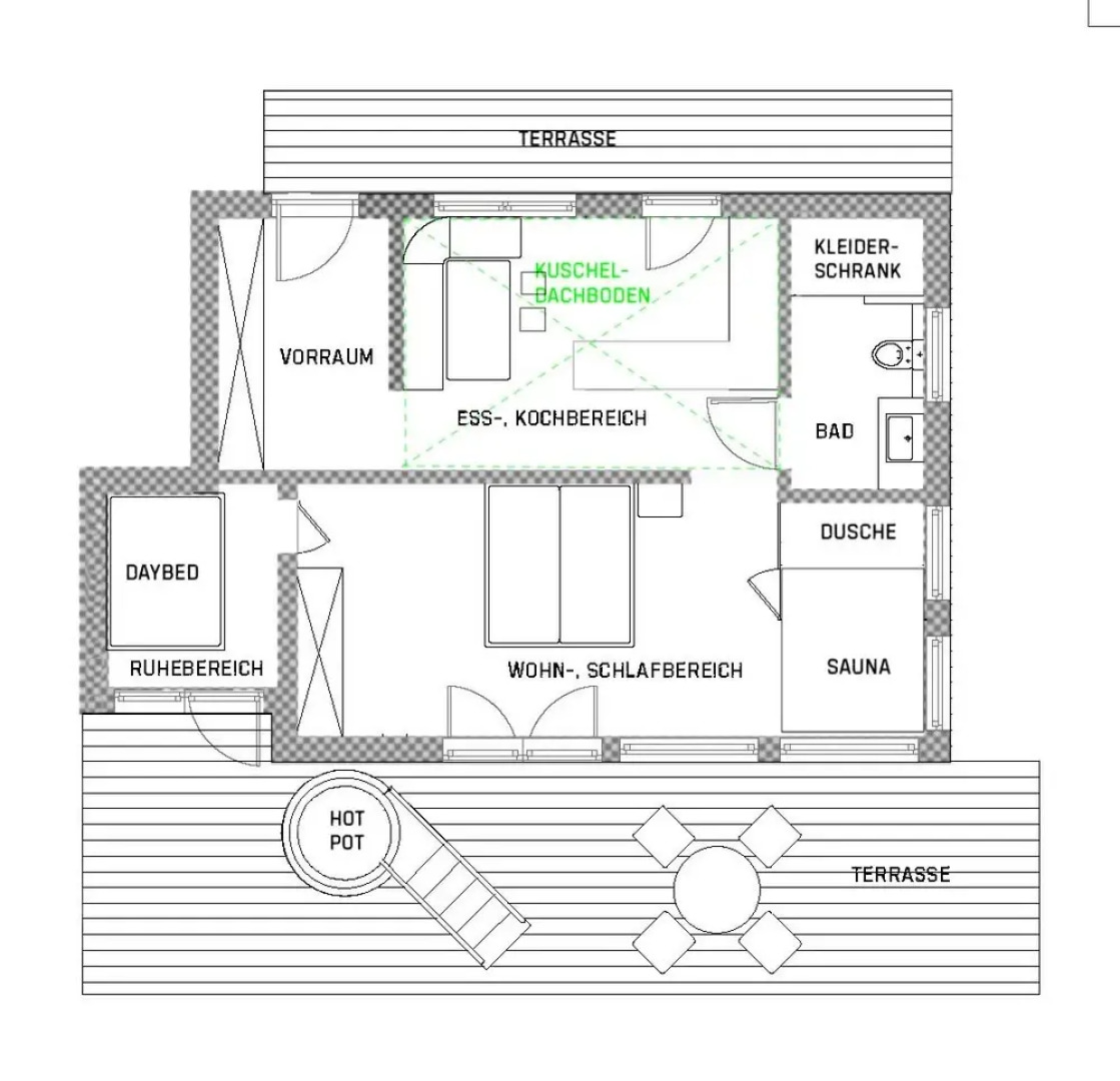 Benglerwald Berg Chaletdorf