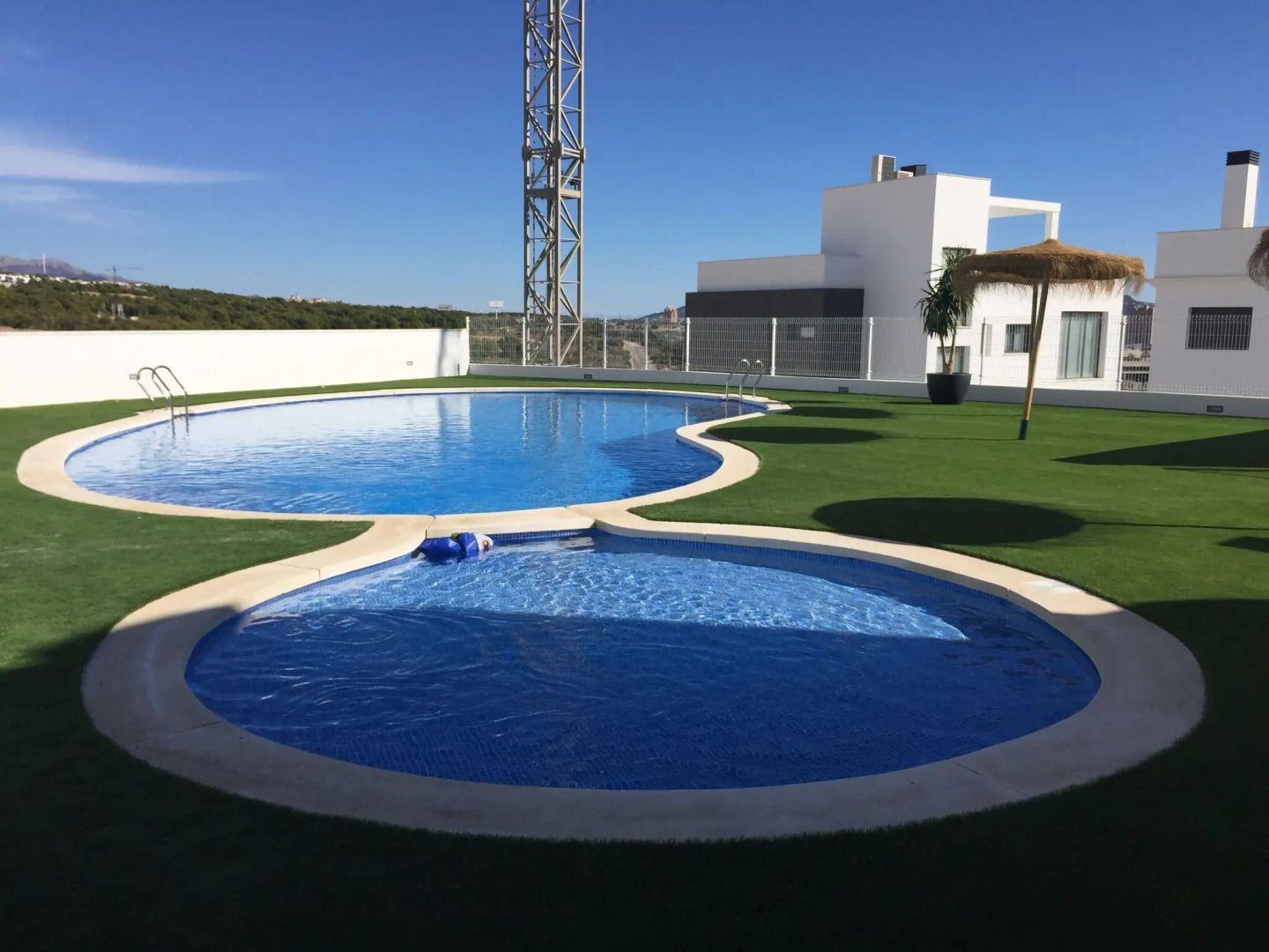 Modern holiday home in Finestrat with sea views