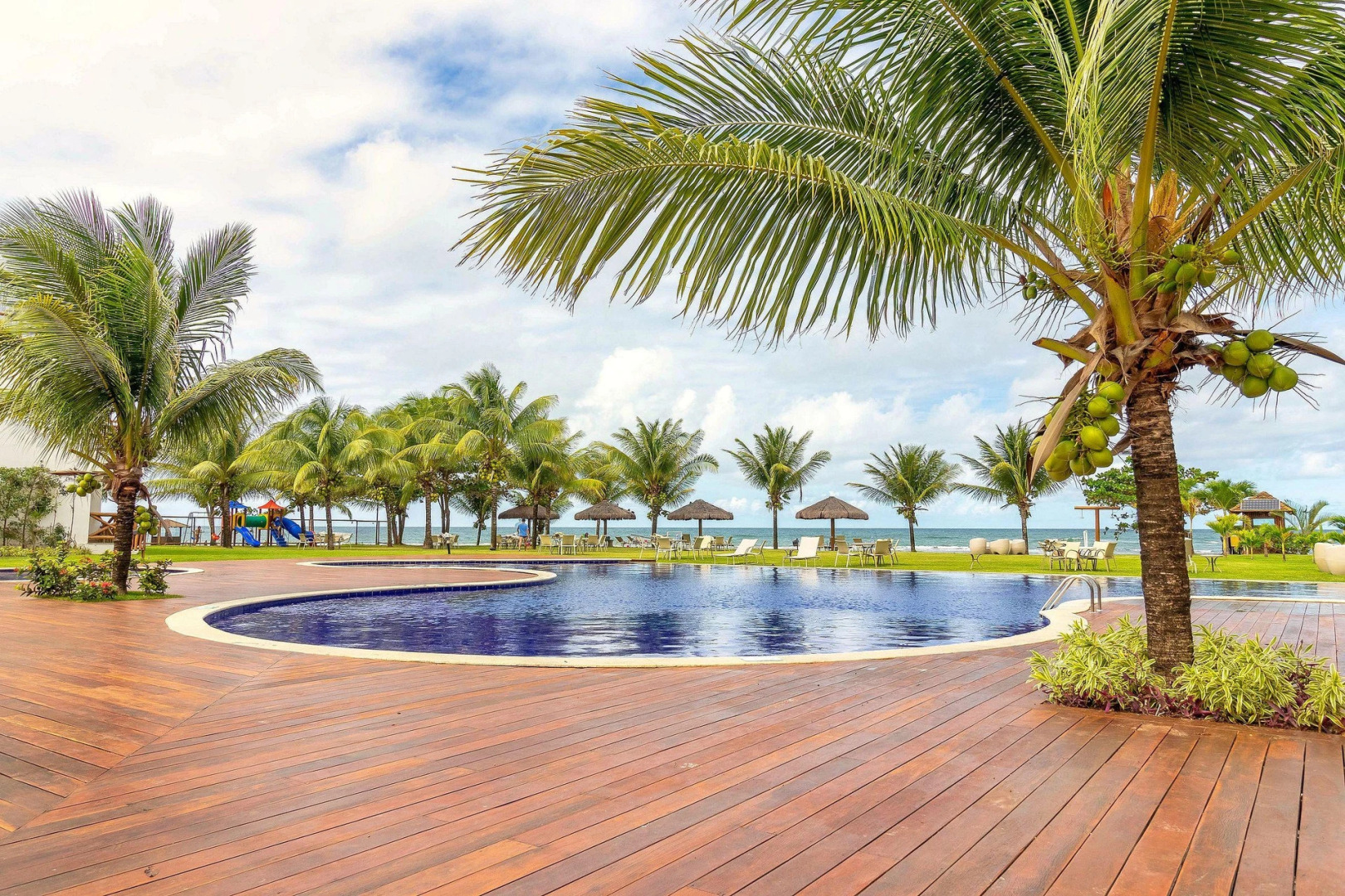 GB24 Apt 2 Quartos Pé na Areia - Paraíso dos Corais