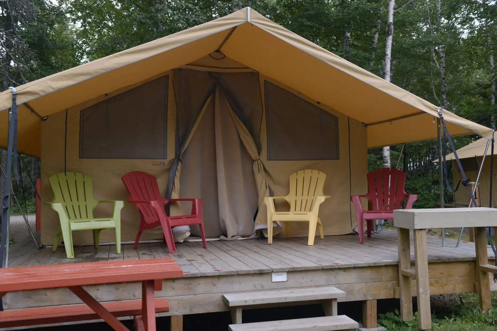 Les Prets a Camper du Camping Tadoussac