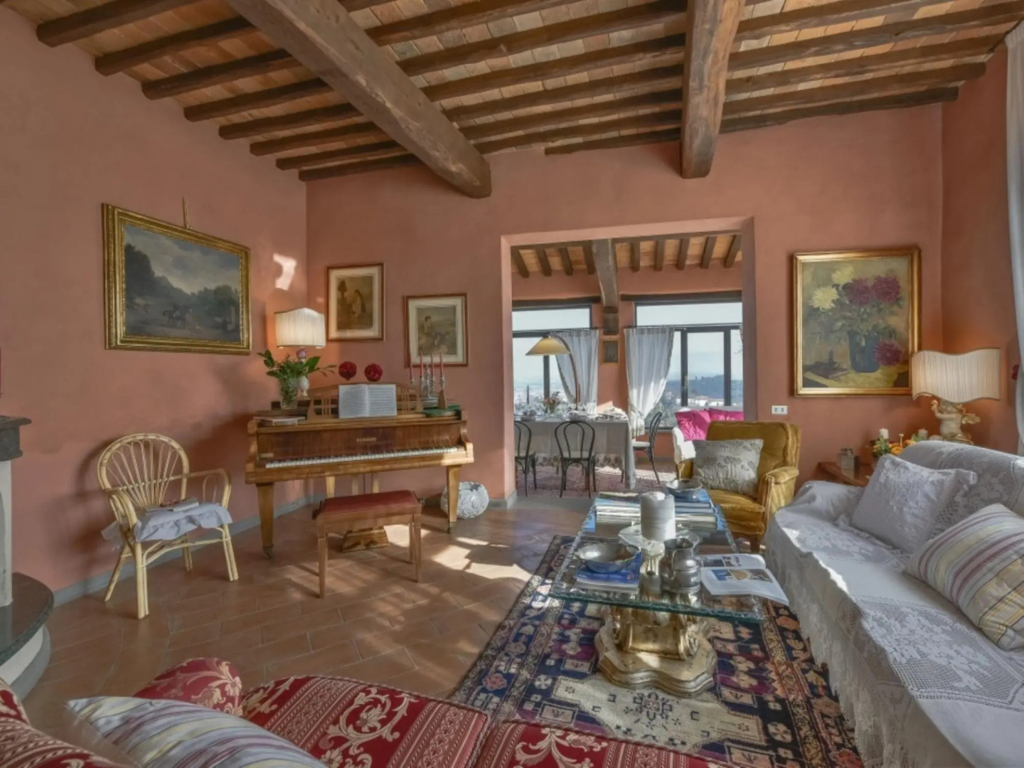 Magnificent Villa in the Countryside Near Pistoia Pool Airco Bbq-villa Lucente