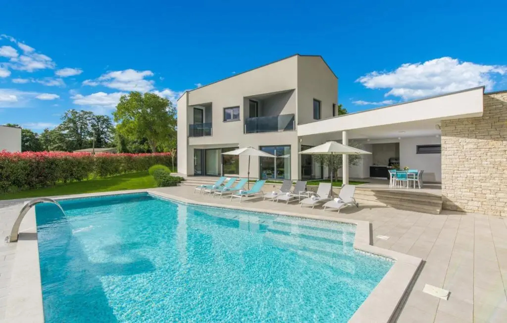 Contemporary Villa Nada with Pool and Sauna