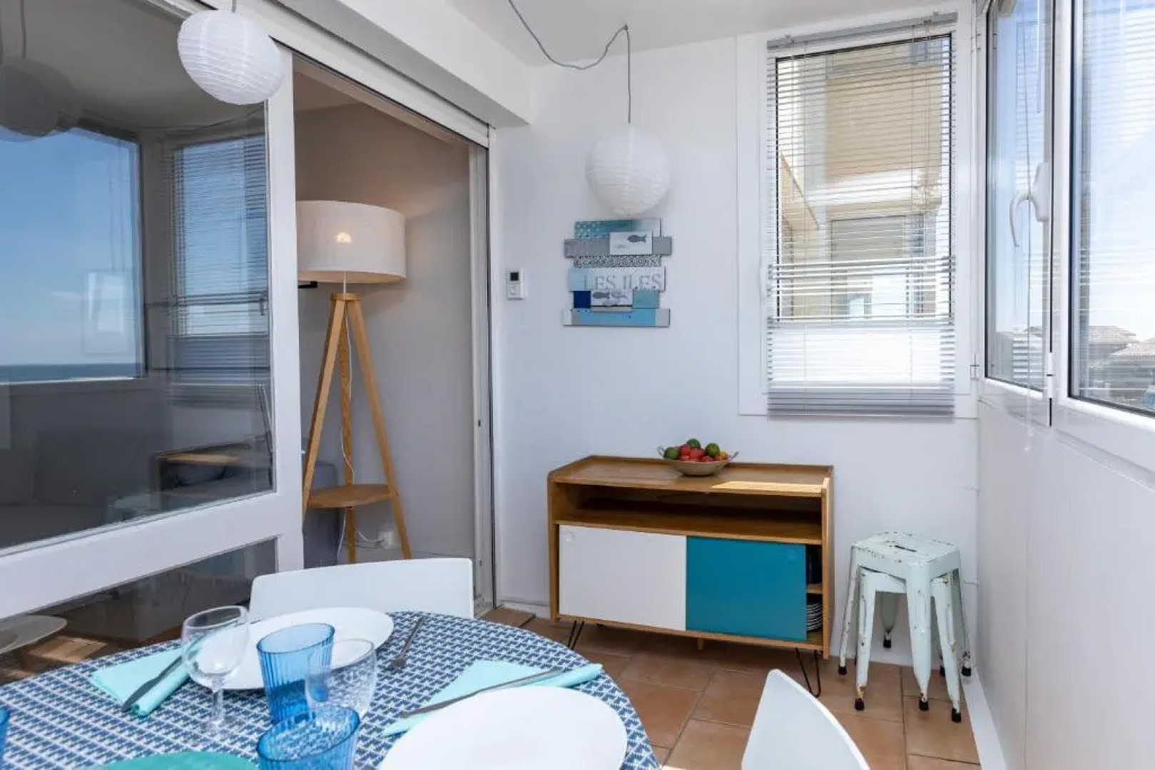 Appartement face à la mer