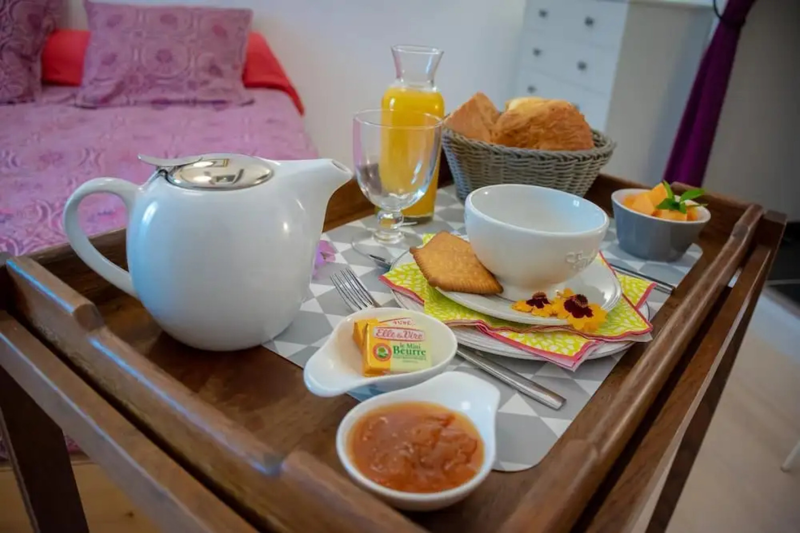 La chambre des ponts de Pierre et Barbara