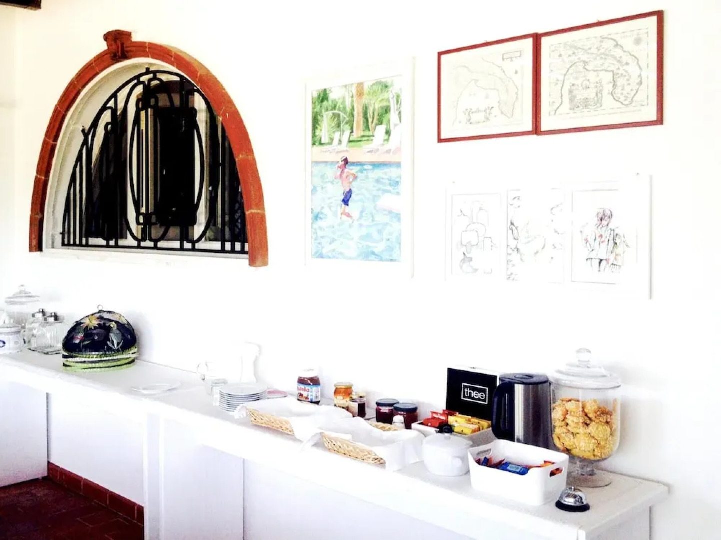 Apartment With one Bedroom in Galatone, With Pool Access, Furnished Te