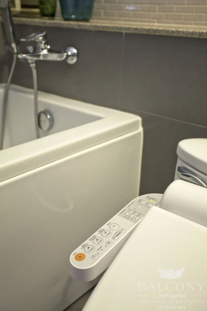 Balcony Courtyard Sriracha Hotel Serviced Apartmen