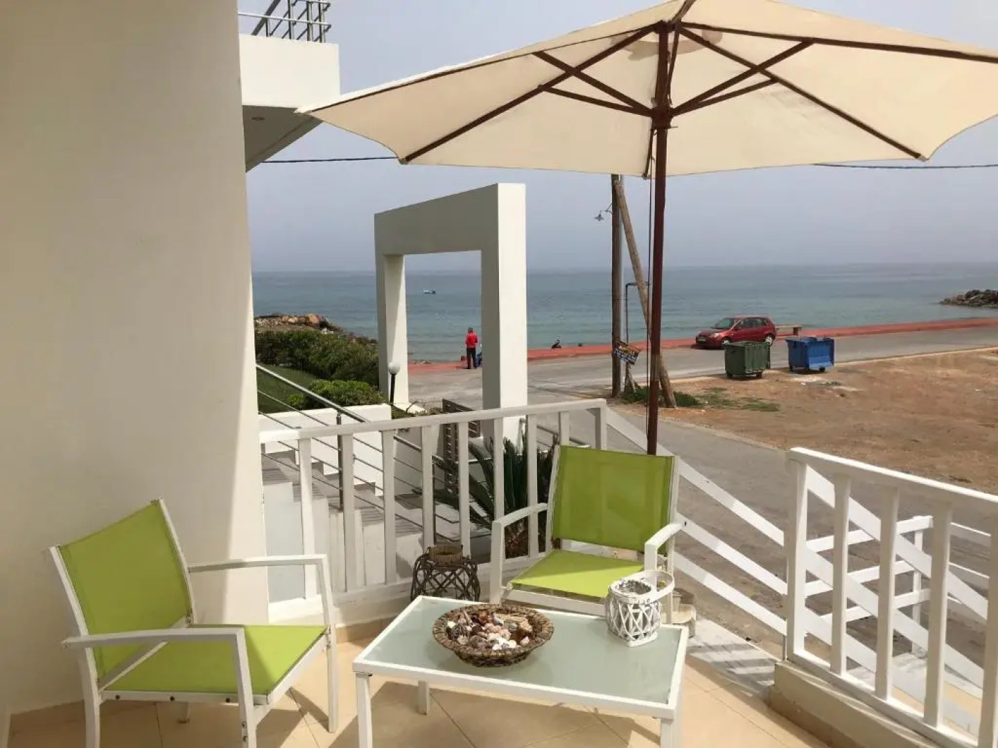 small studio next to the beach