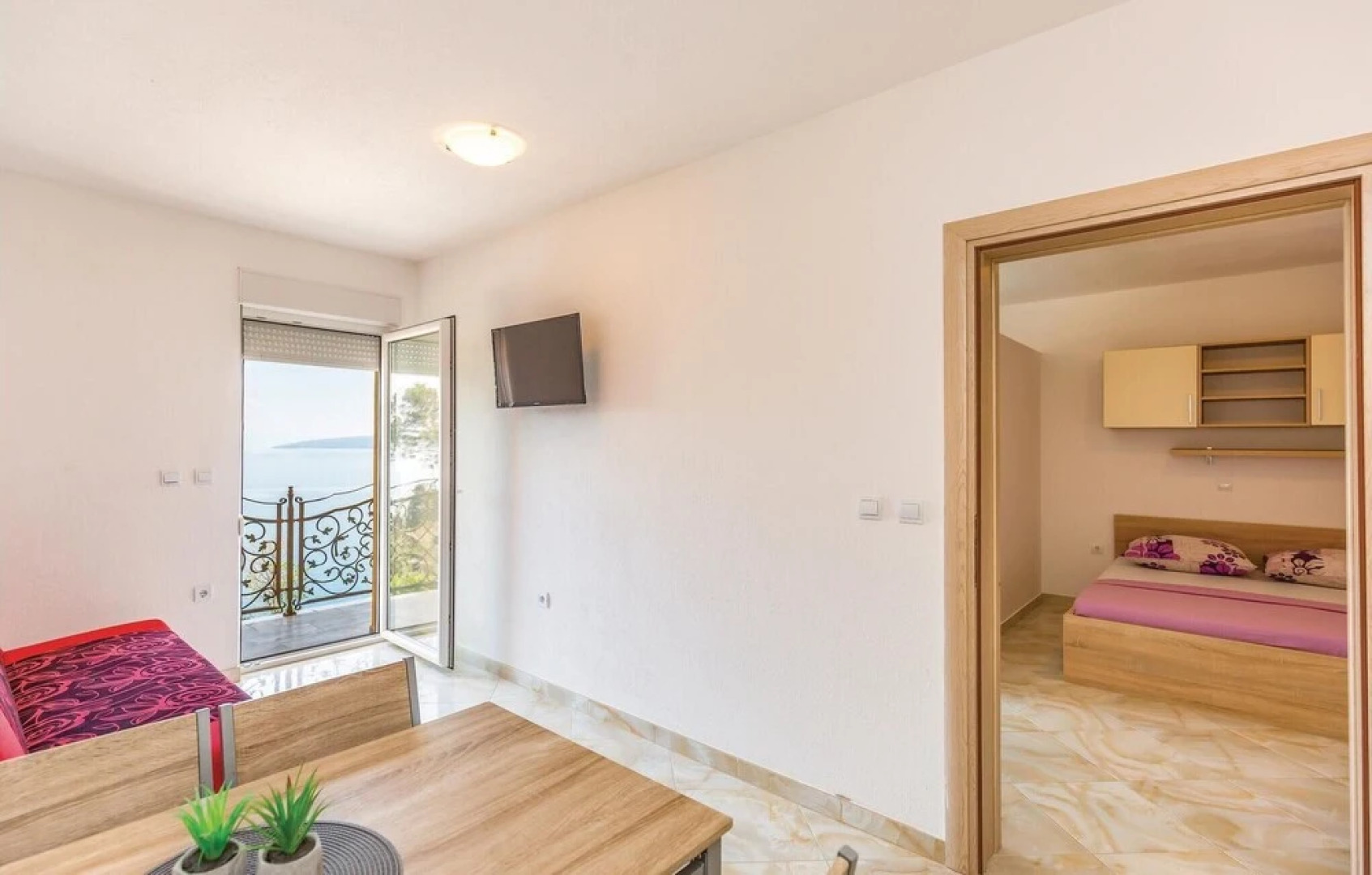 Beautiful Home in Krvavica With Wifi and 1 Bedrooms