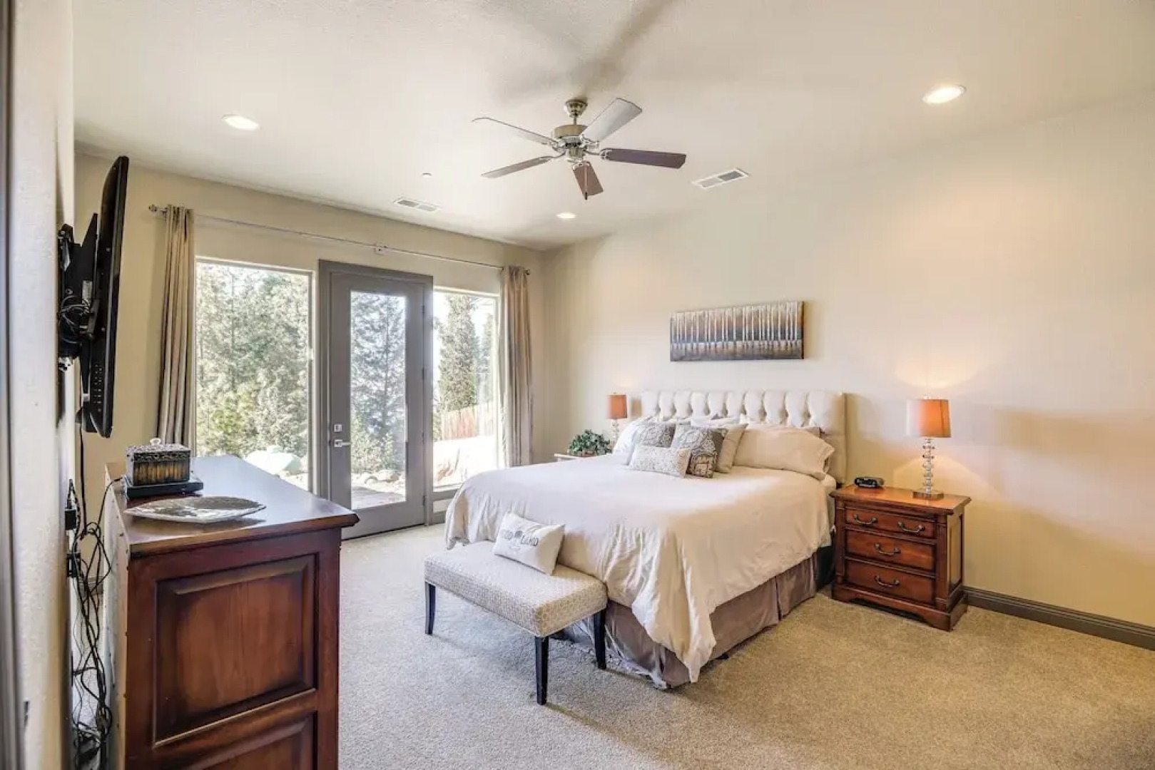 Fire Pit + Views: Serene Lake Almanor Retreat