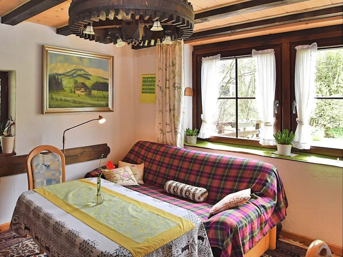 Detached mill by a rippling brook