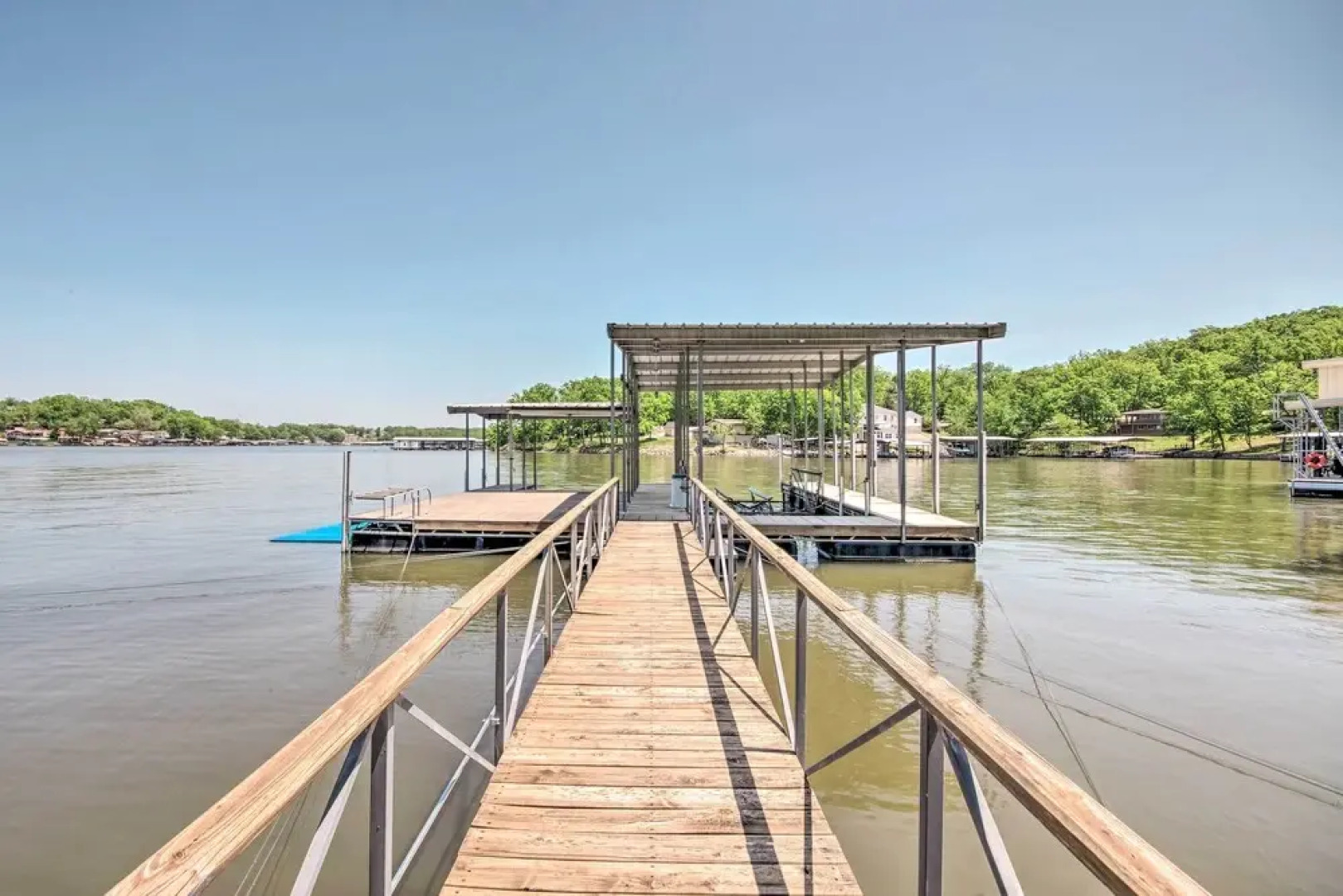 Private Dock: Home on Lake of the Ozarks