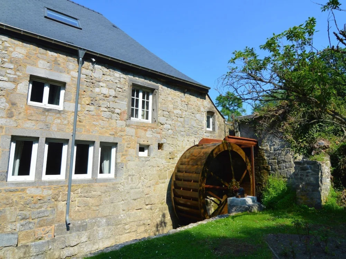 Pretty Mill Transformed Into Cottage With Infrared Sauna and Beautiful Terrace
