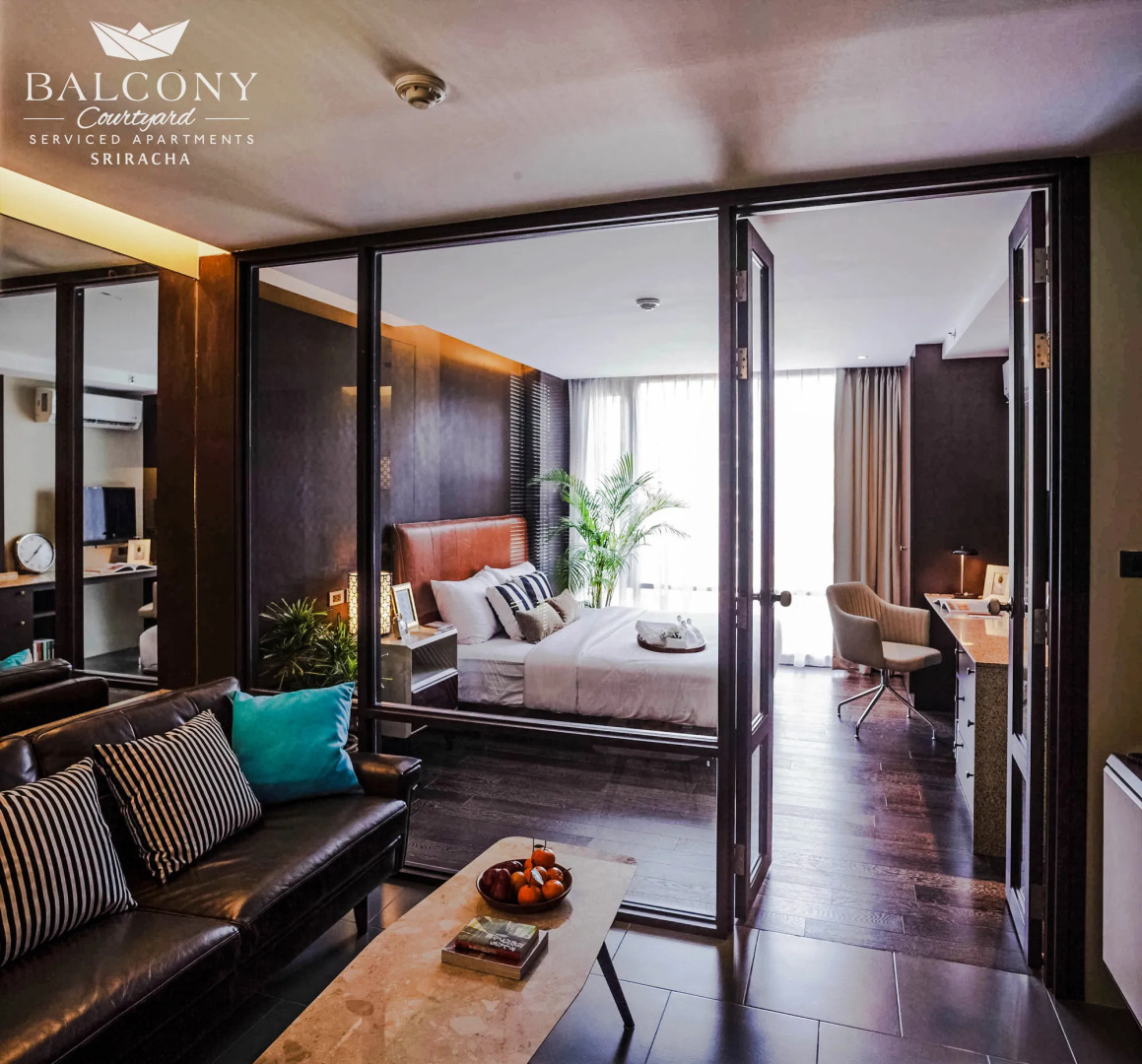 Balcony Courtyard Si Racha Hotel & Serviced Apartments