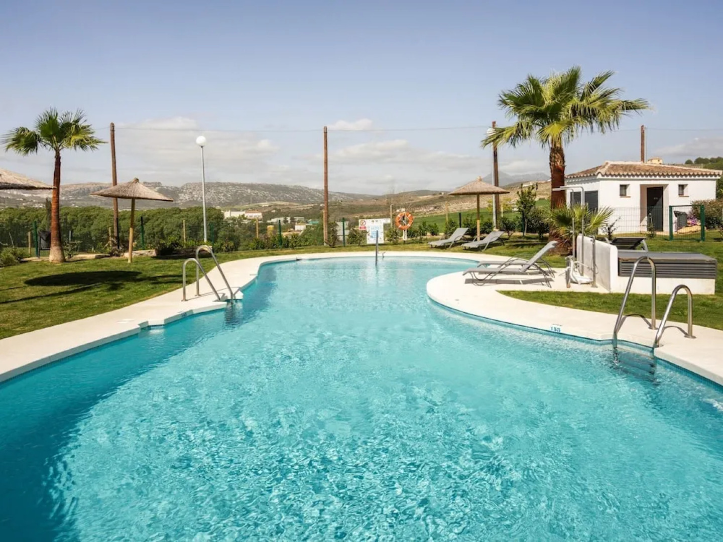 Suave Apartment in Casares Costa With Swimming Pool