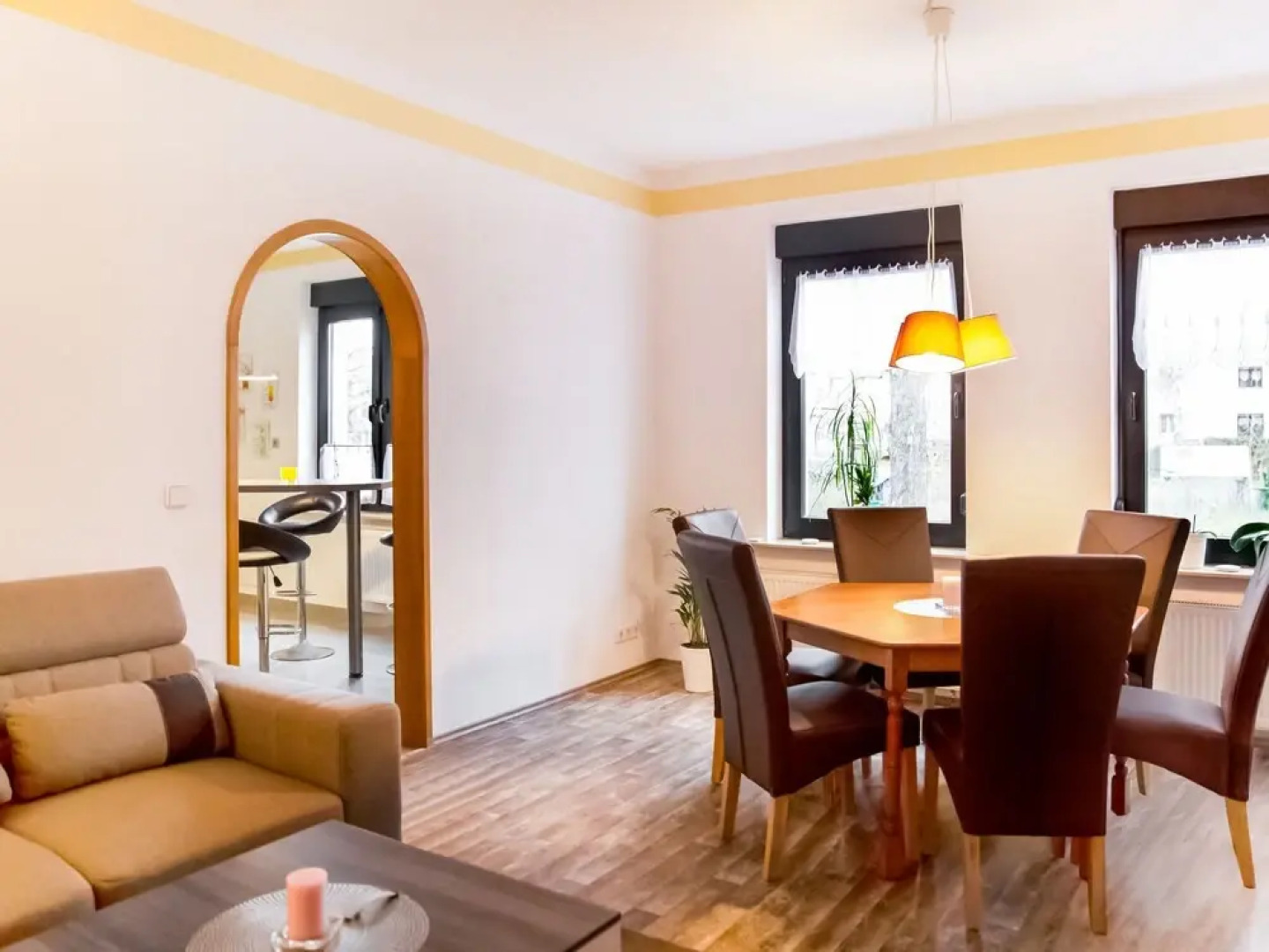 Simplistic Apartment in Neukieritzsch With Garden