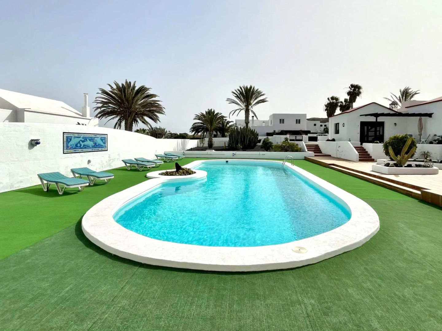 Bungalow Para Nudistas Estupenda Vista la Piscina